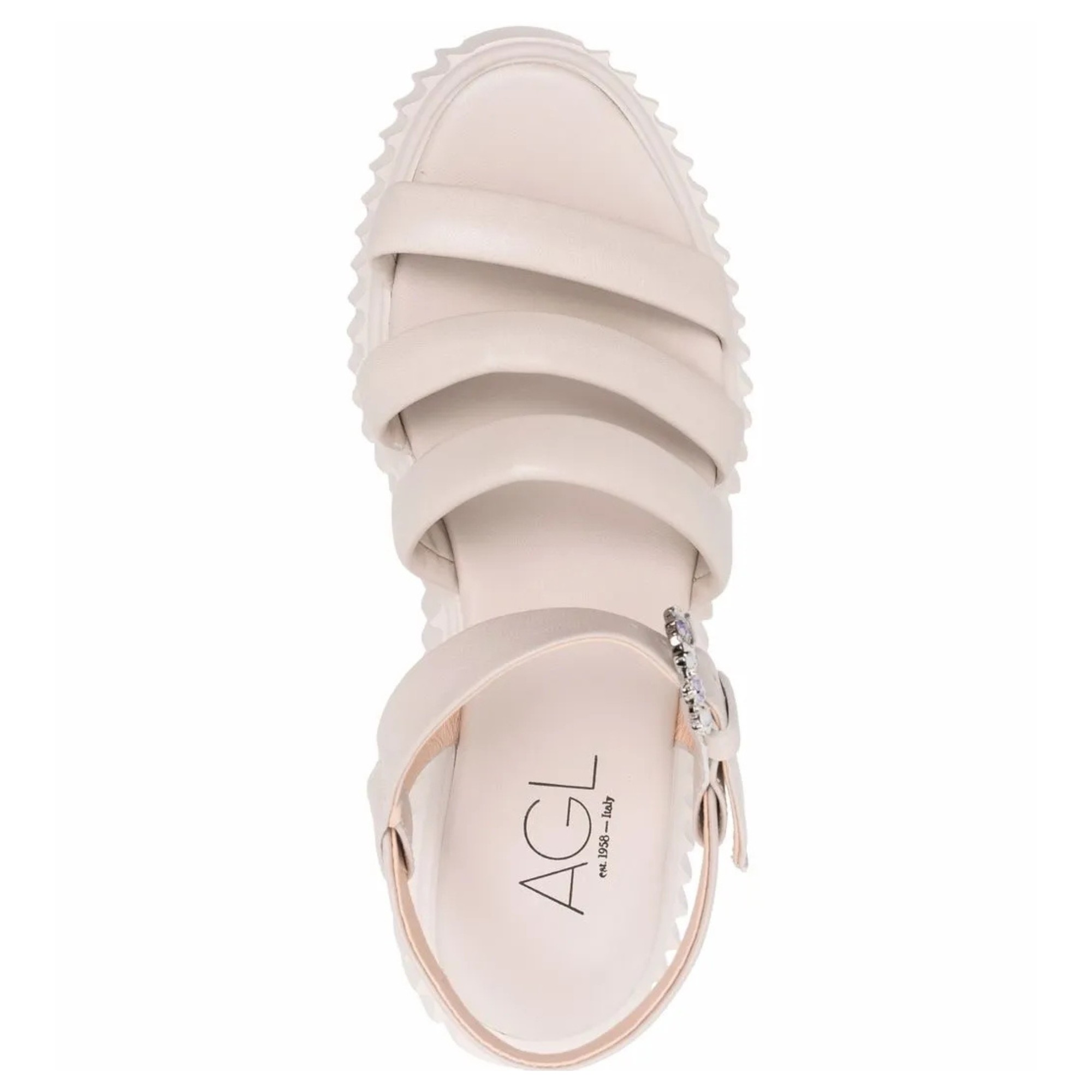 AGL Basutės moterims, Kūno, SHINY SANDALS 4