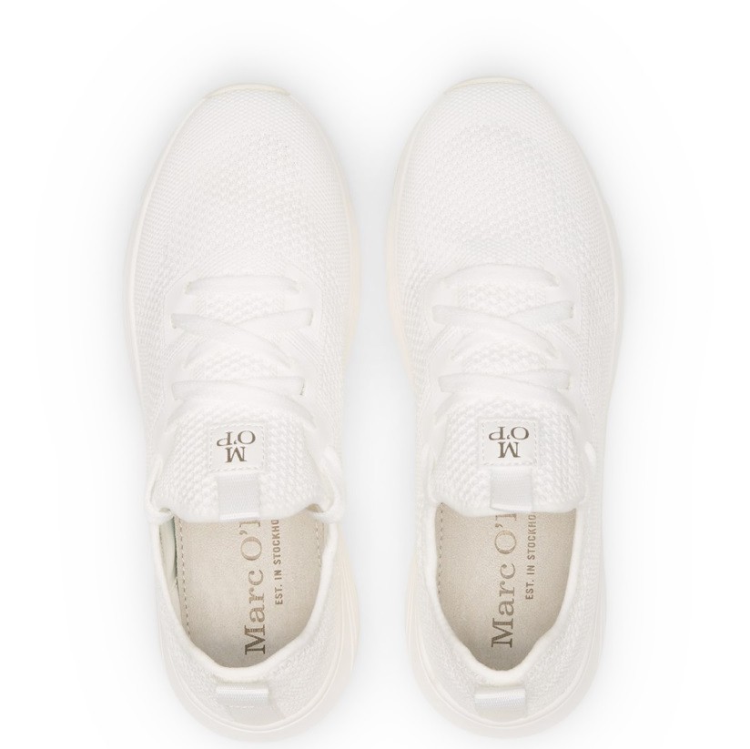 MARC O'POLO Laisvalaikio bateliai moterims, Balta, Mod. Leila 1D 3