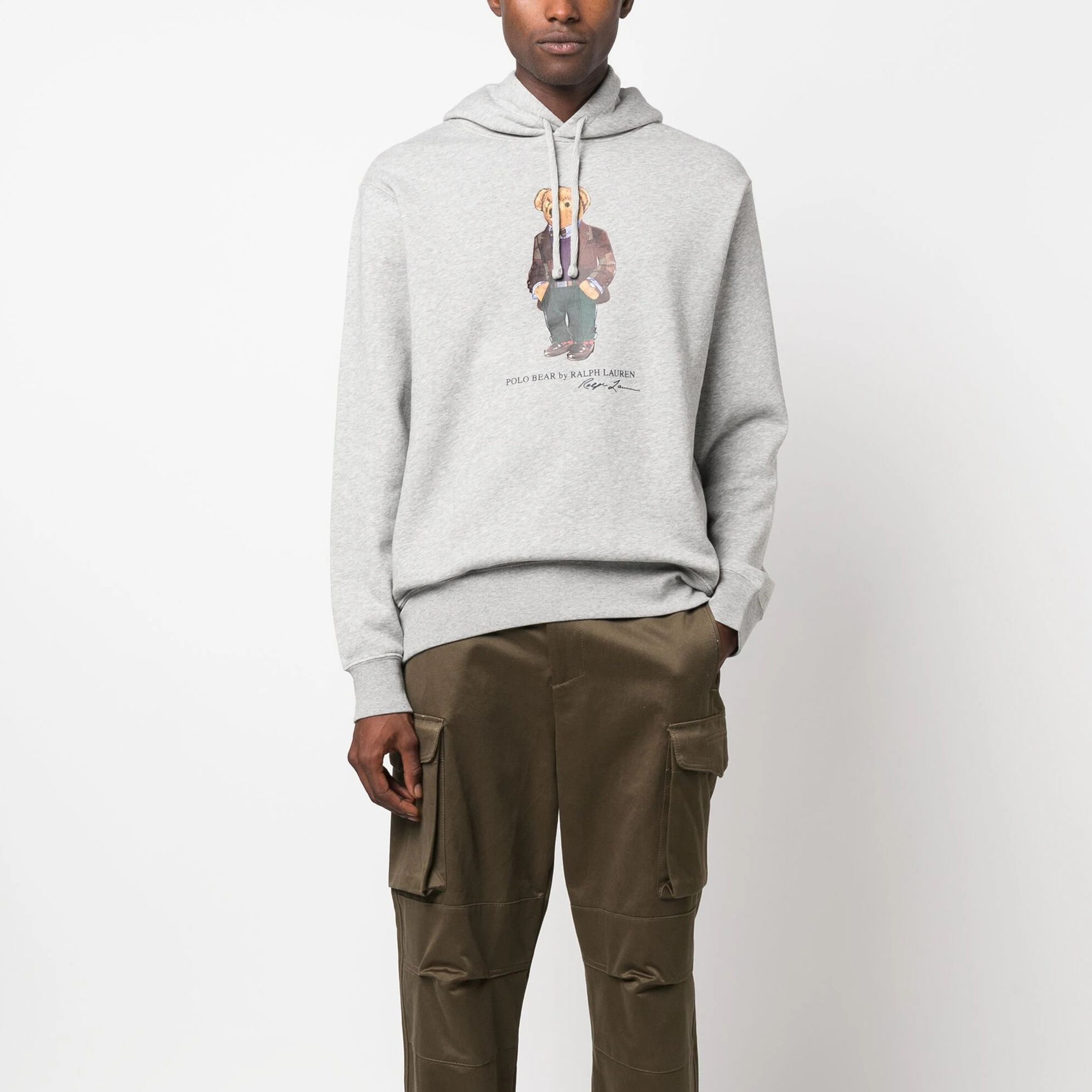 POLO RALPH LAUREN Sportinis nertinis vyrams, Pilka, Long sleeve sweatshirt 2