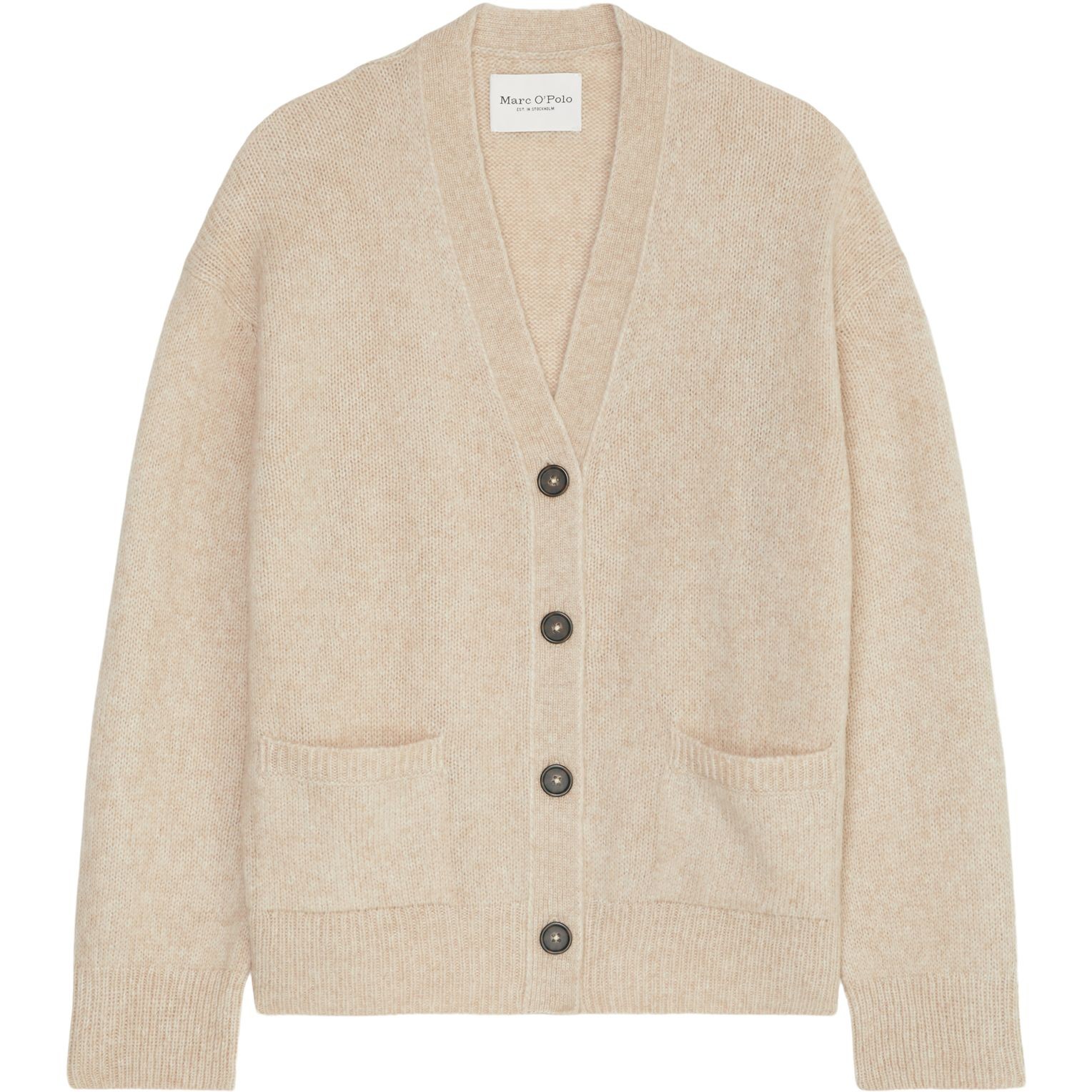 MARC O'POLO Kardiganas moterims, Smėlio, Cardigans 408612161277 1