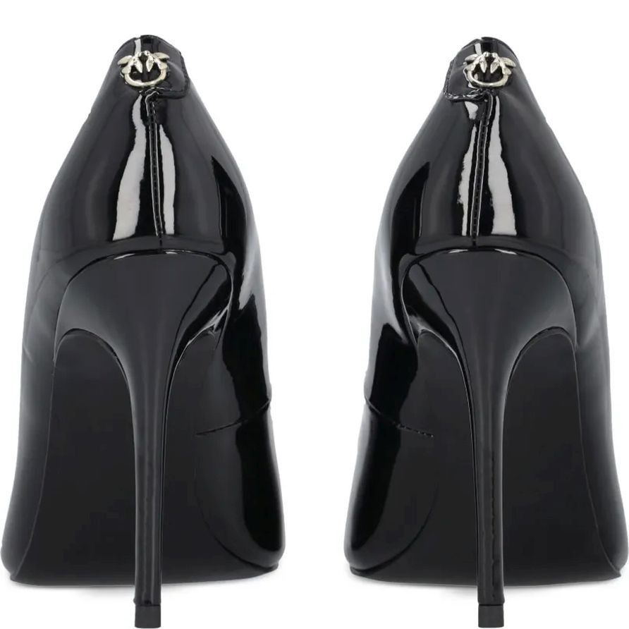 PINKO Aukštakulniai moterims, Juoda, Juliette leather pumps 5