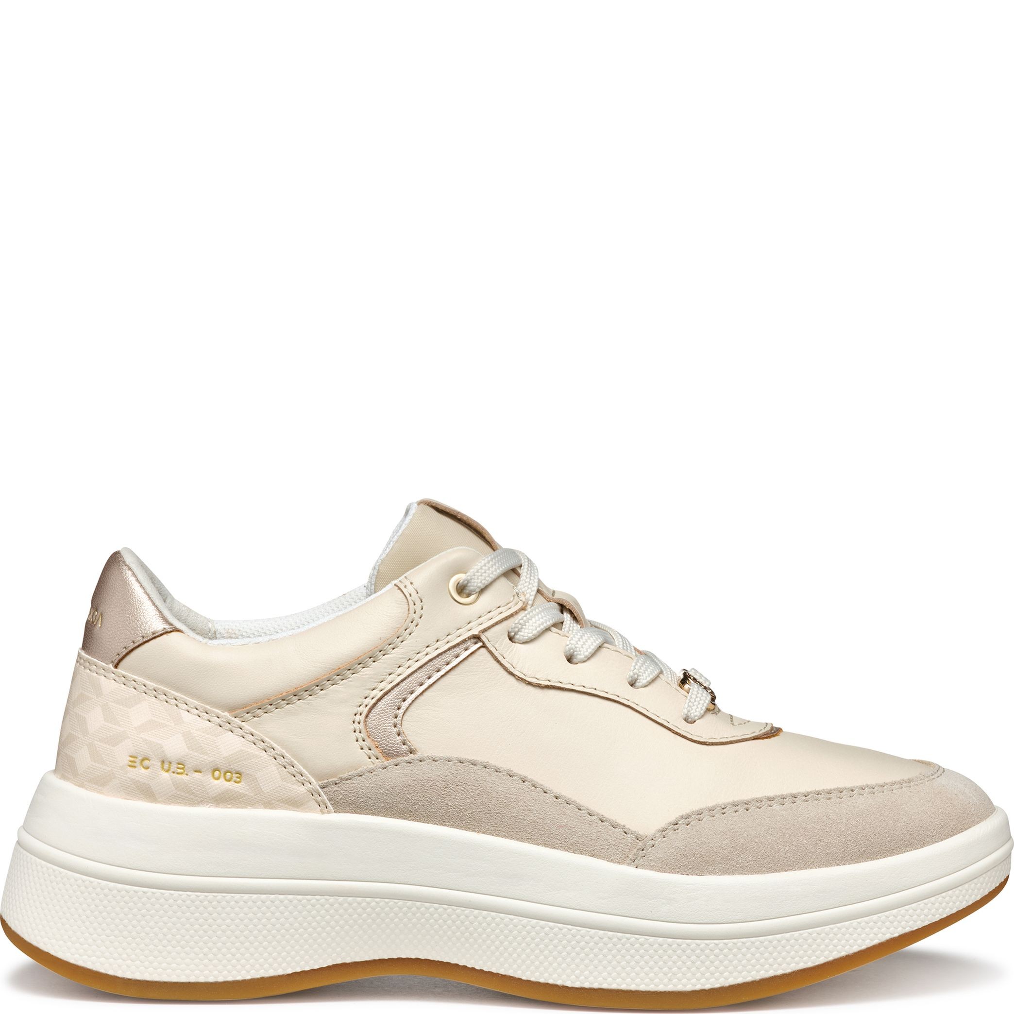 GEOX Laisvalaikio bateliai moterims, Smėlio, Spherica ecub leisure 1