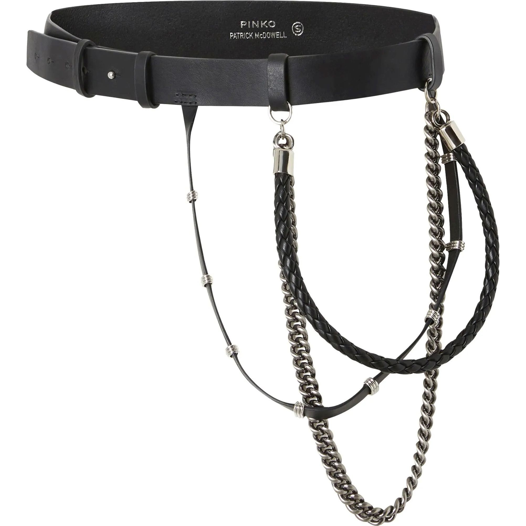 PINKO Diržas moterims, Juoda, Belt 2