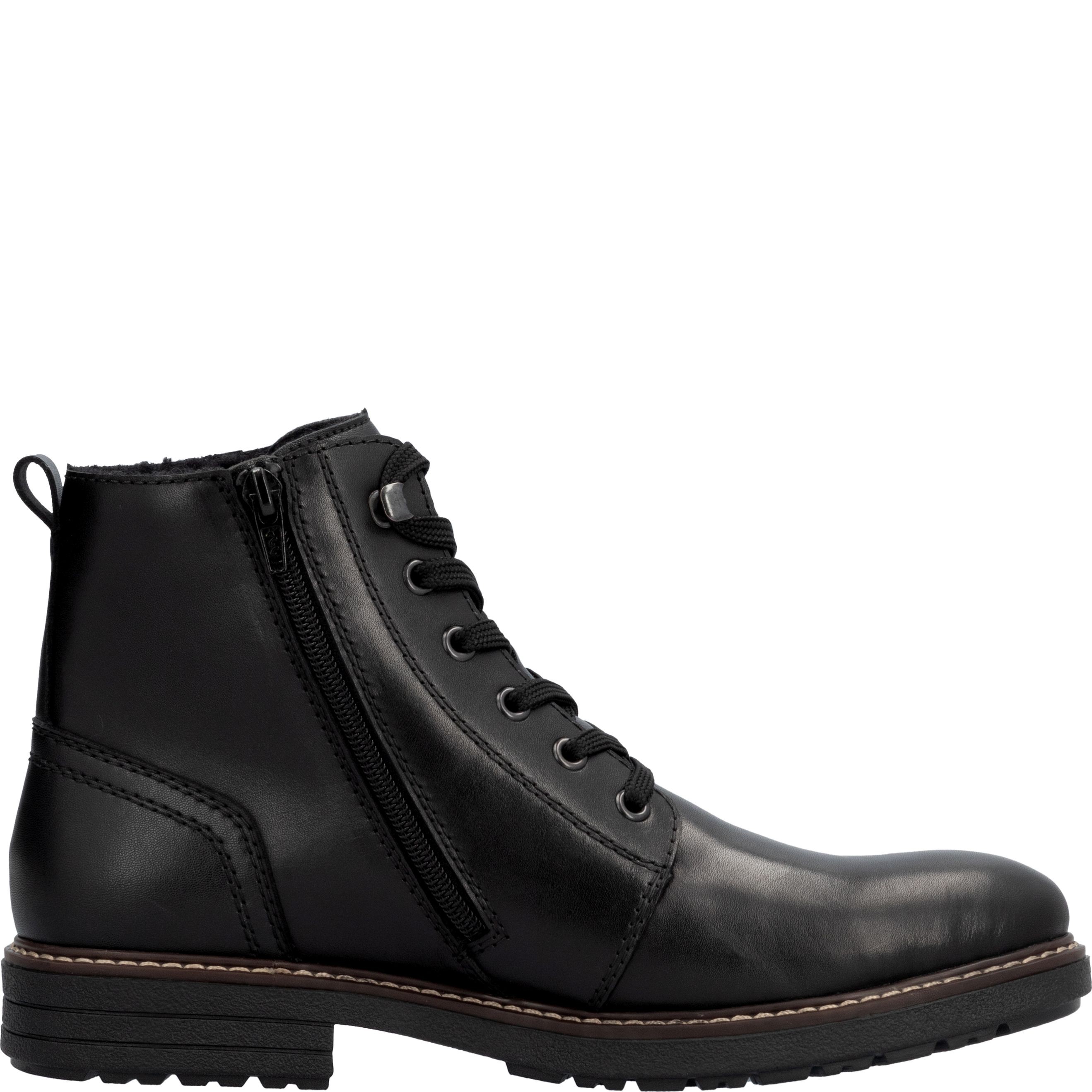 RIEKER Aulinukai vyrams, Juoda, Men's boots 5