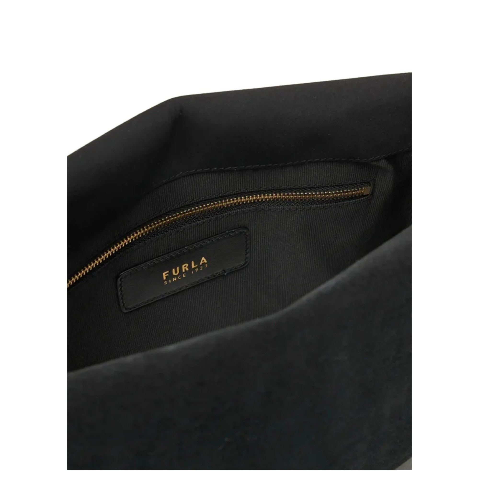 FURLA Rankinė per petį moterims, Juoda, Furla domus m shoulder bag 32 5