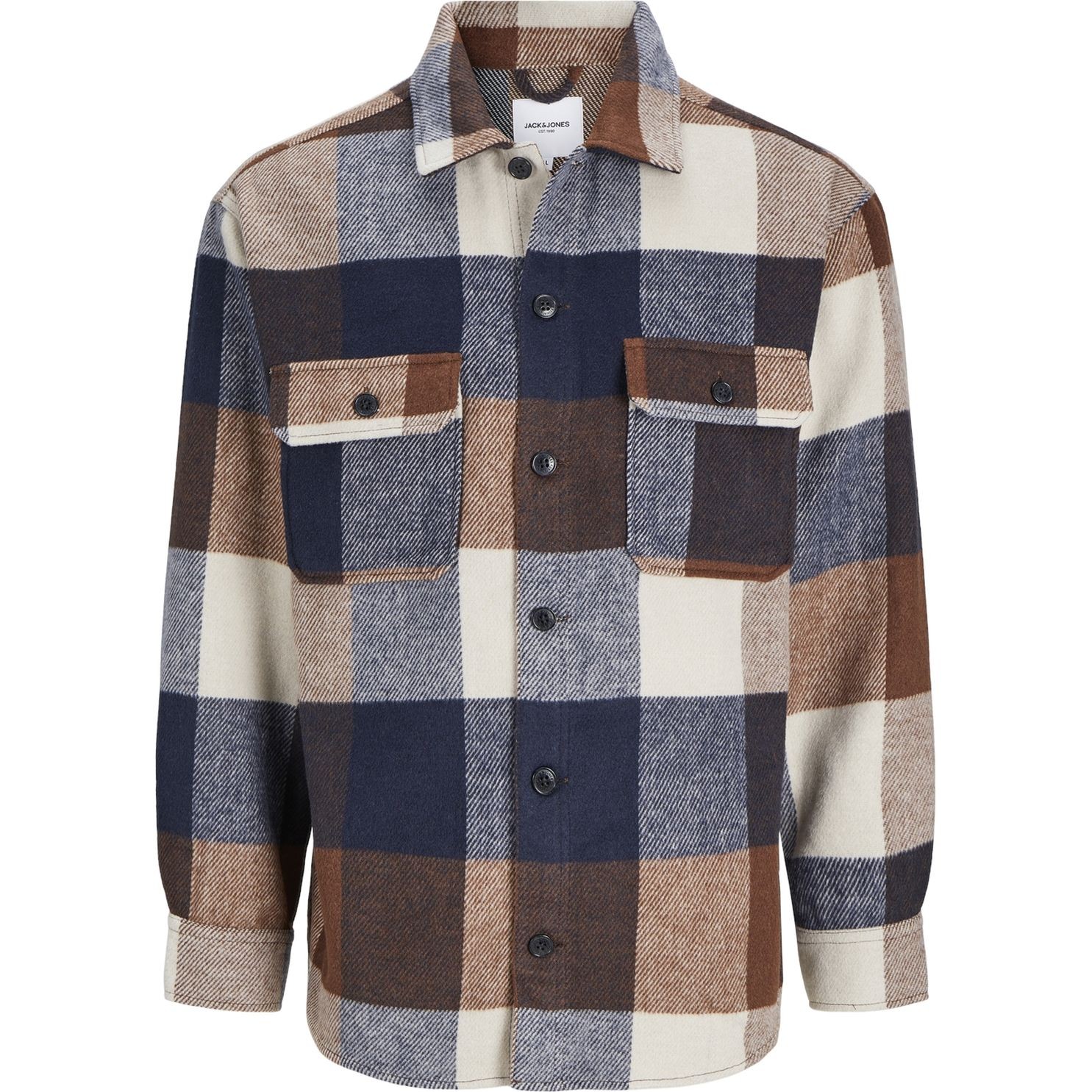 JACK & JONES Lengva striukė vyrams, Marga, Bradley ollie overshirt 1