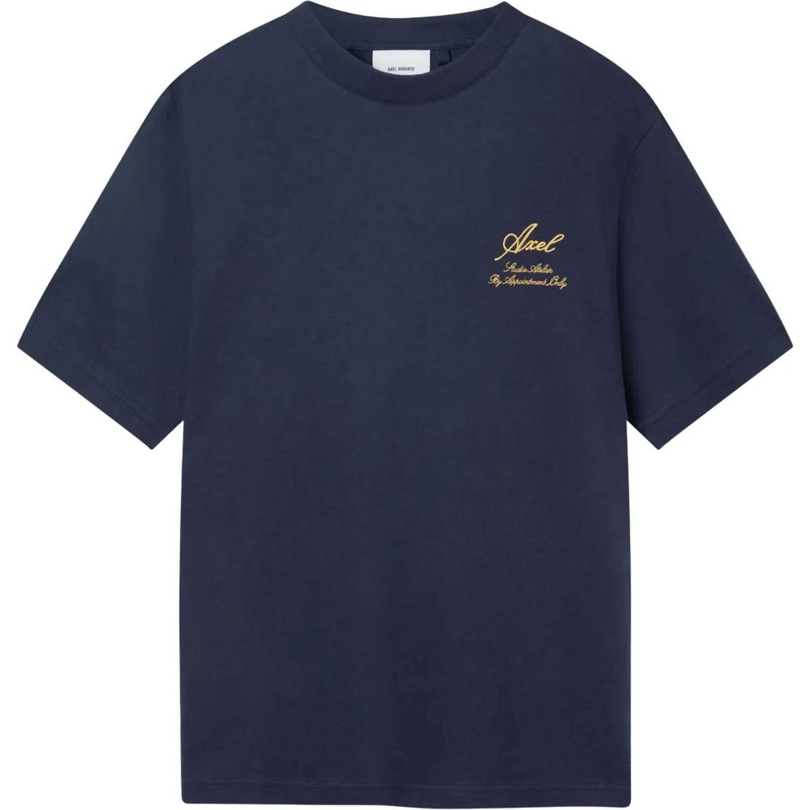 AXEL ARIGATO Marškinėliai trump. rankovėmis vyrams, Mėlyna, Atelier t-shirt