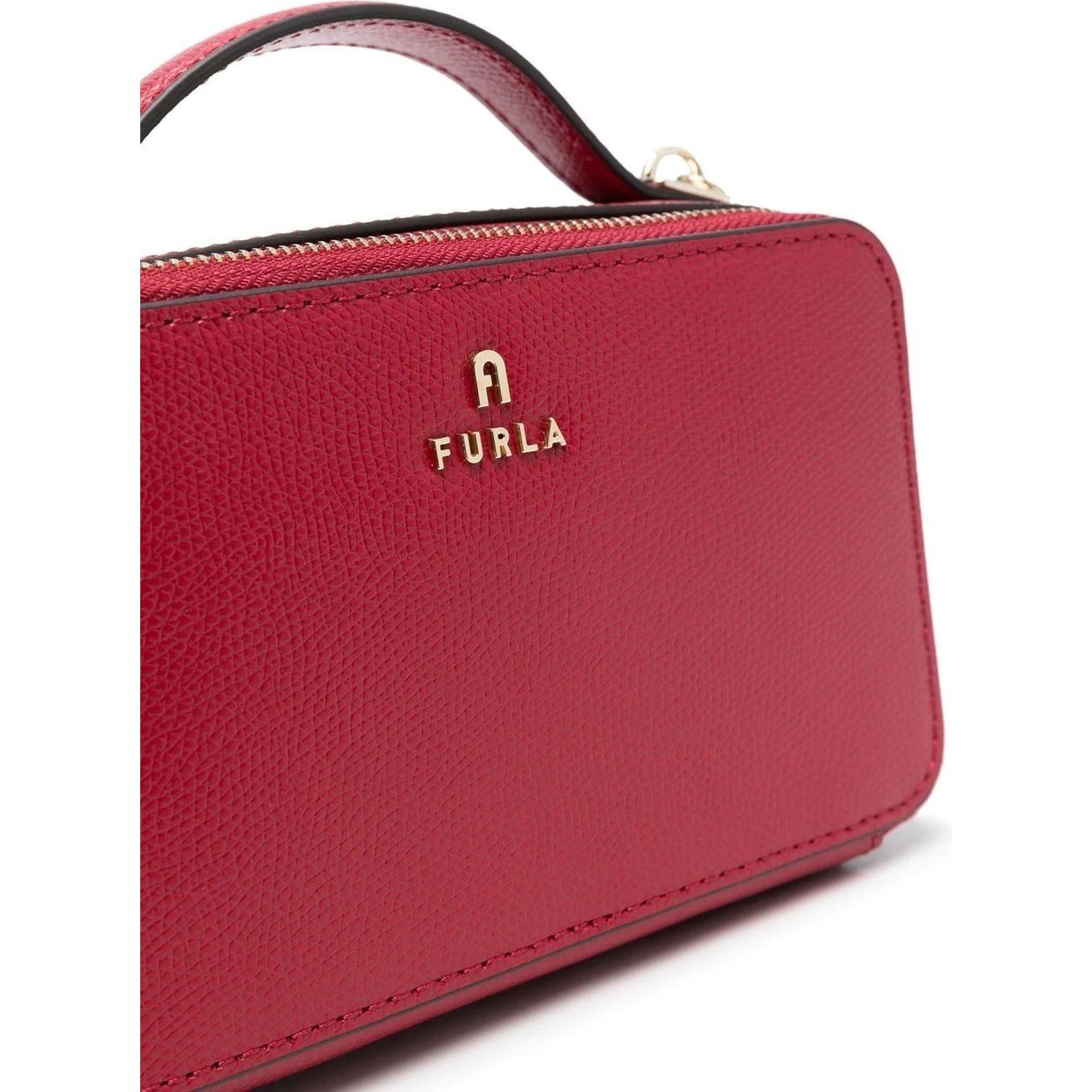 FURLA Rankinė per petį moterims, Rožinė, Furla camelia mini crossbody 3
