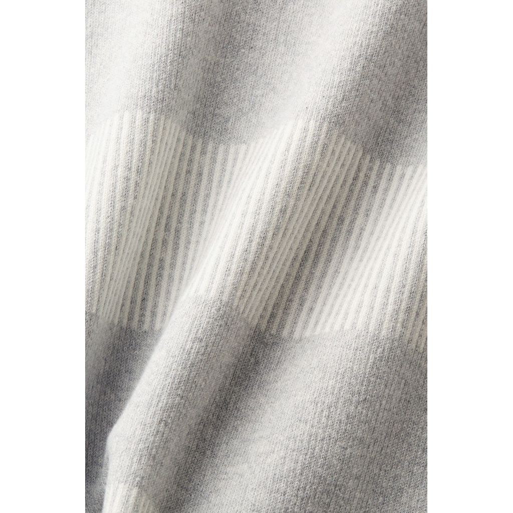 ESPRIT Megztinis vyrams, Pilka, Striped Rib-Knit Sweater 4