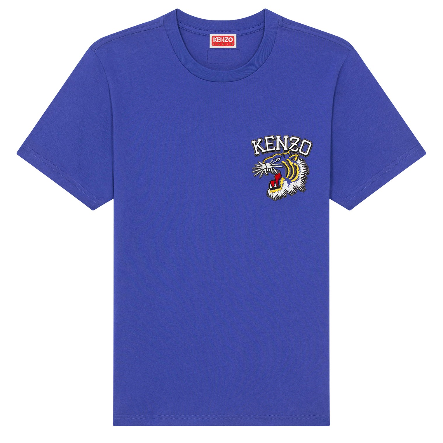 KENZO Marškinėliai trump. rankovėmis vyrams, Mėlyna, Tiger varsity slim t-shirt 1