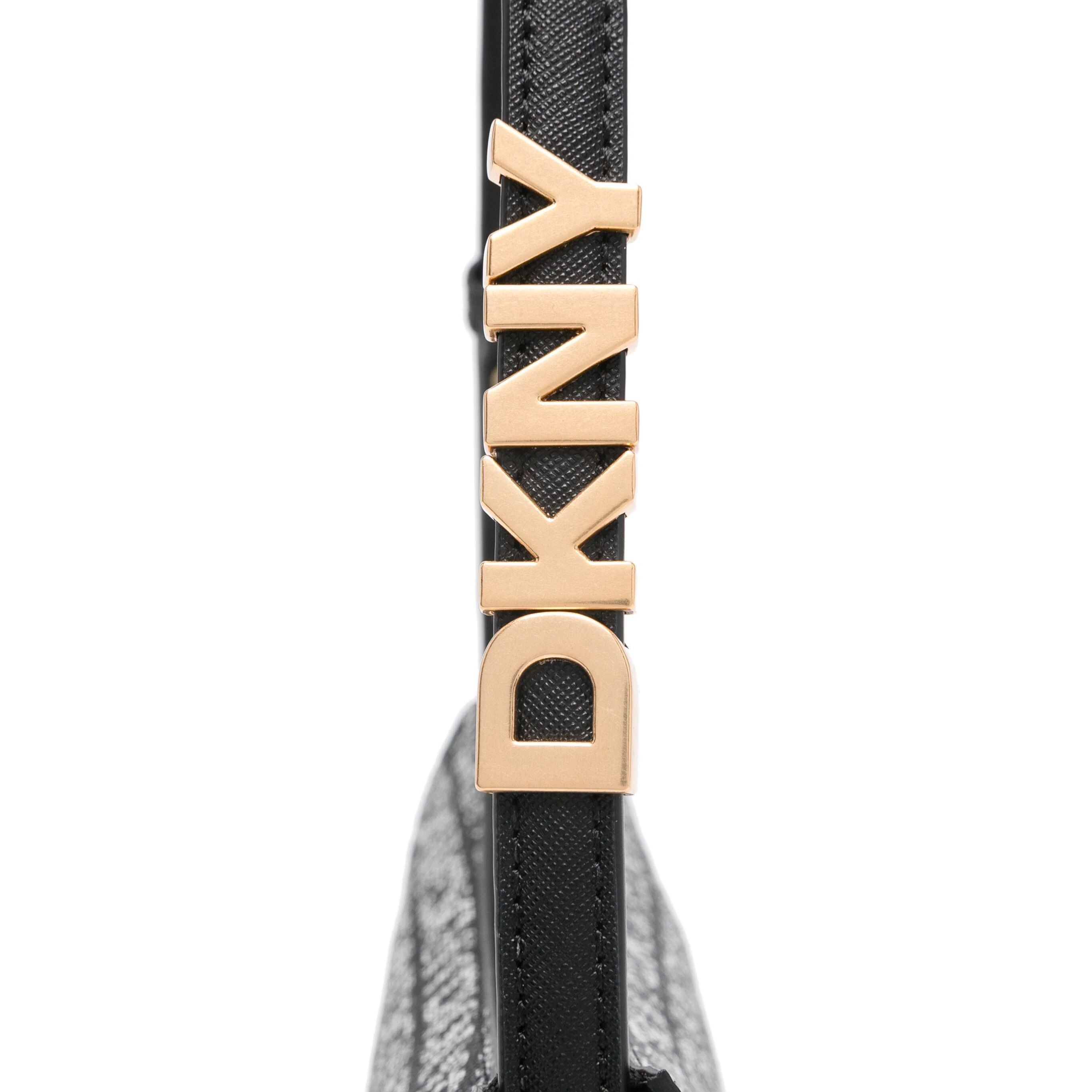 DKNY Rankinė per petį moterims, Juoda, Avril tz shoulder 3