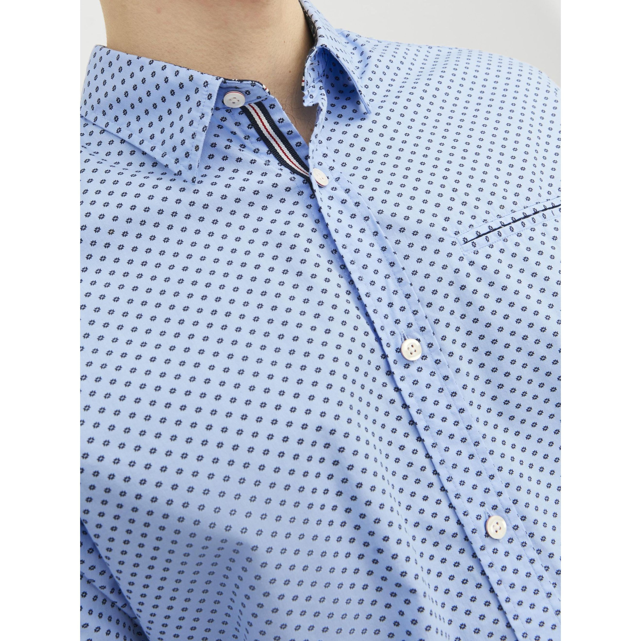 JACK & JONES Marškiniai vyrams, Mėlyna, JJEREMY DETAIL SHIRT 6