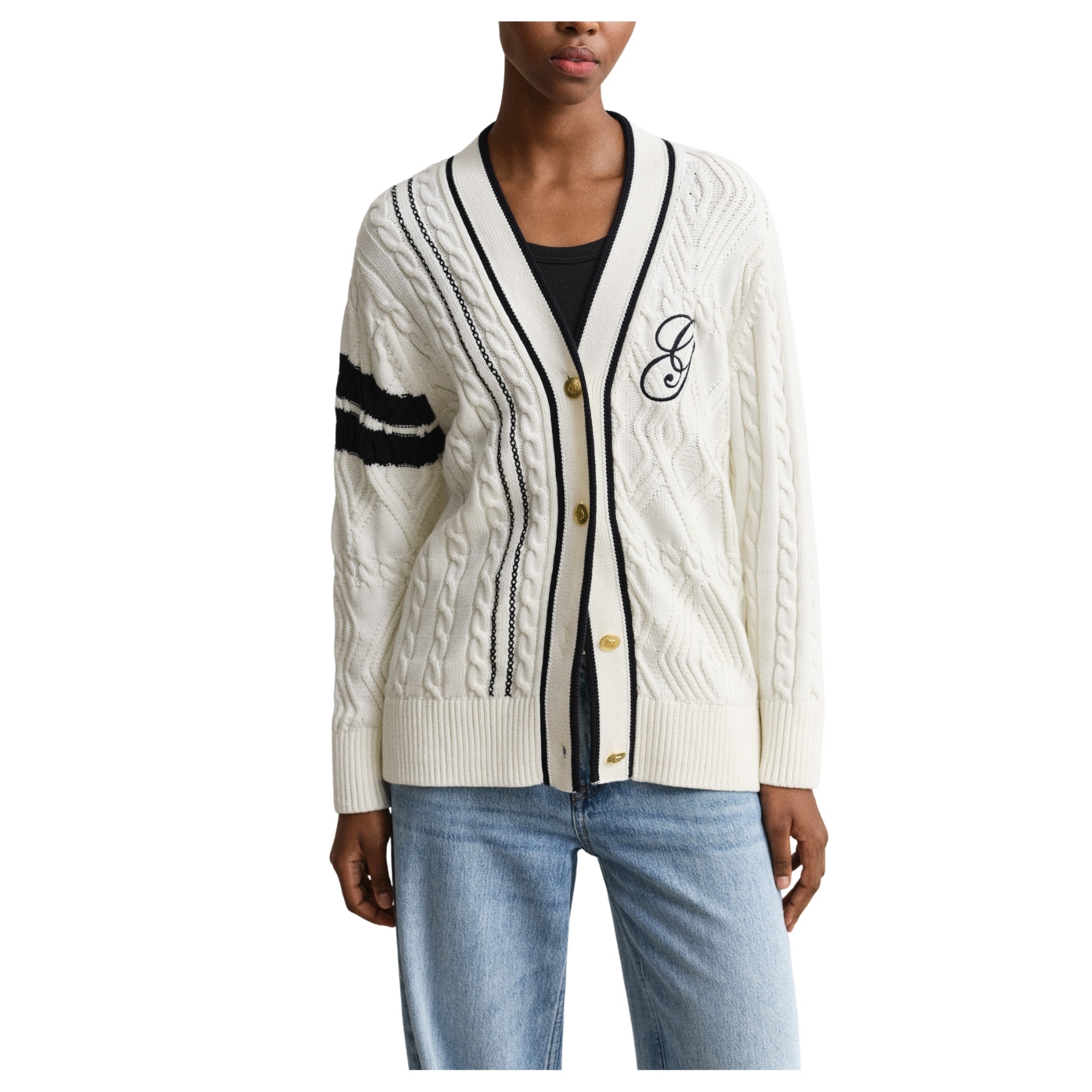 GANT Kardiganas moterims, Baige, 4805437-113 Cardigans 2