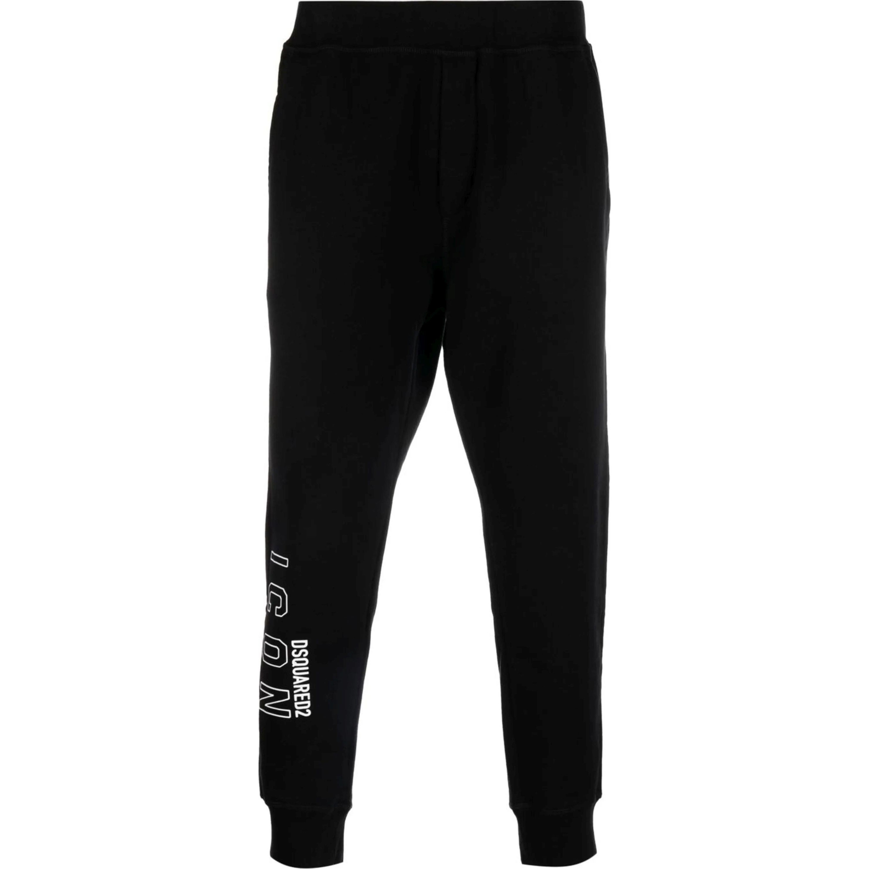 DSQUARED2 Sportinės kelnės vyrams, Juoda, Pants