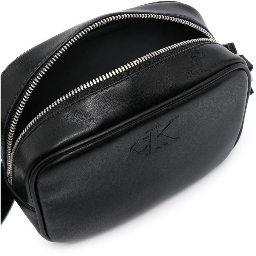 CALVIN KLEIN JEANS Rankinė per petį moterims, Juoda, SLEEK CAMERA BAG18 SOLID 4