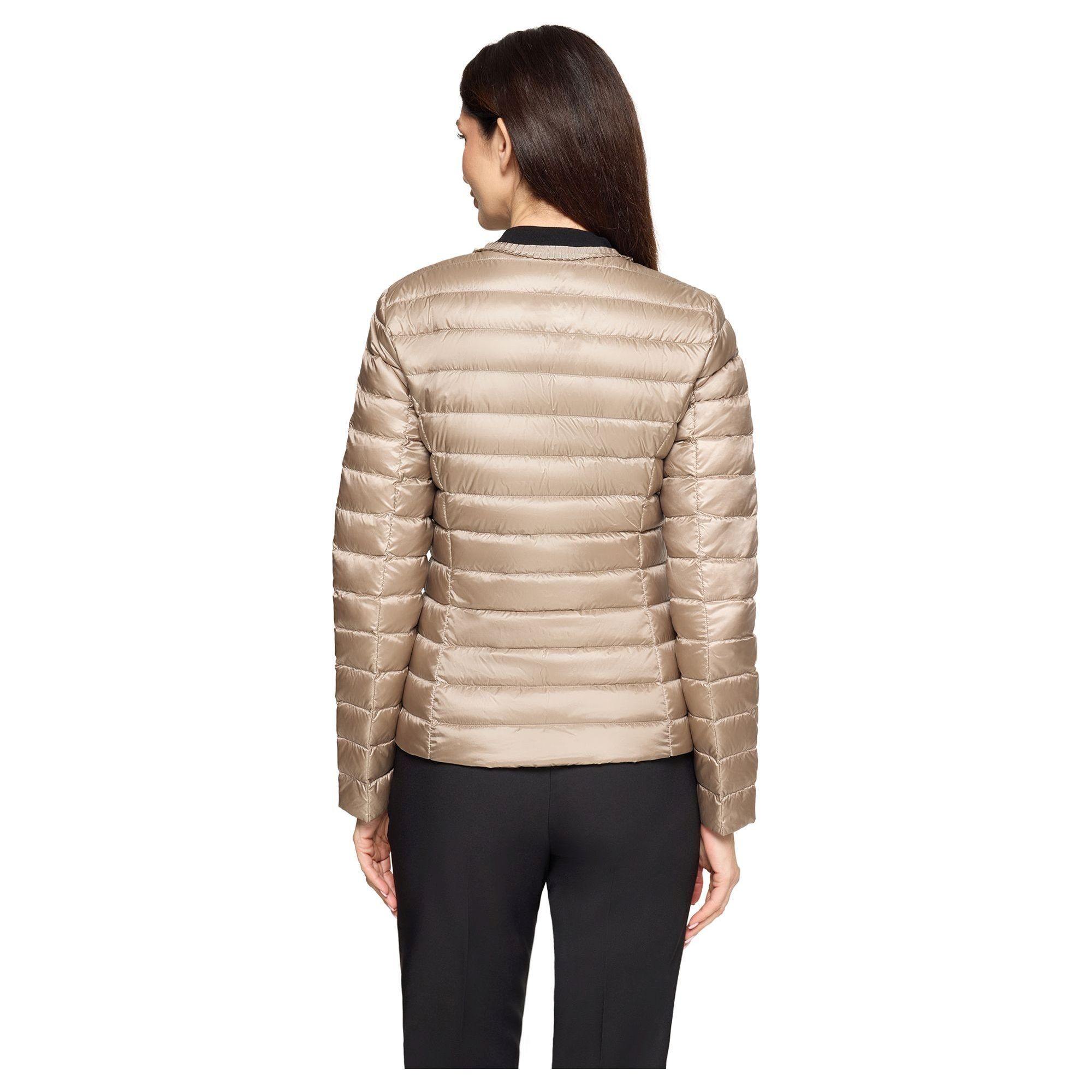 BETTY BARCLAY Pūkinė striukė moterims, Smėlio, Mot.striukė pūkinė 4