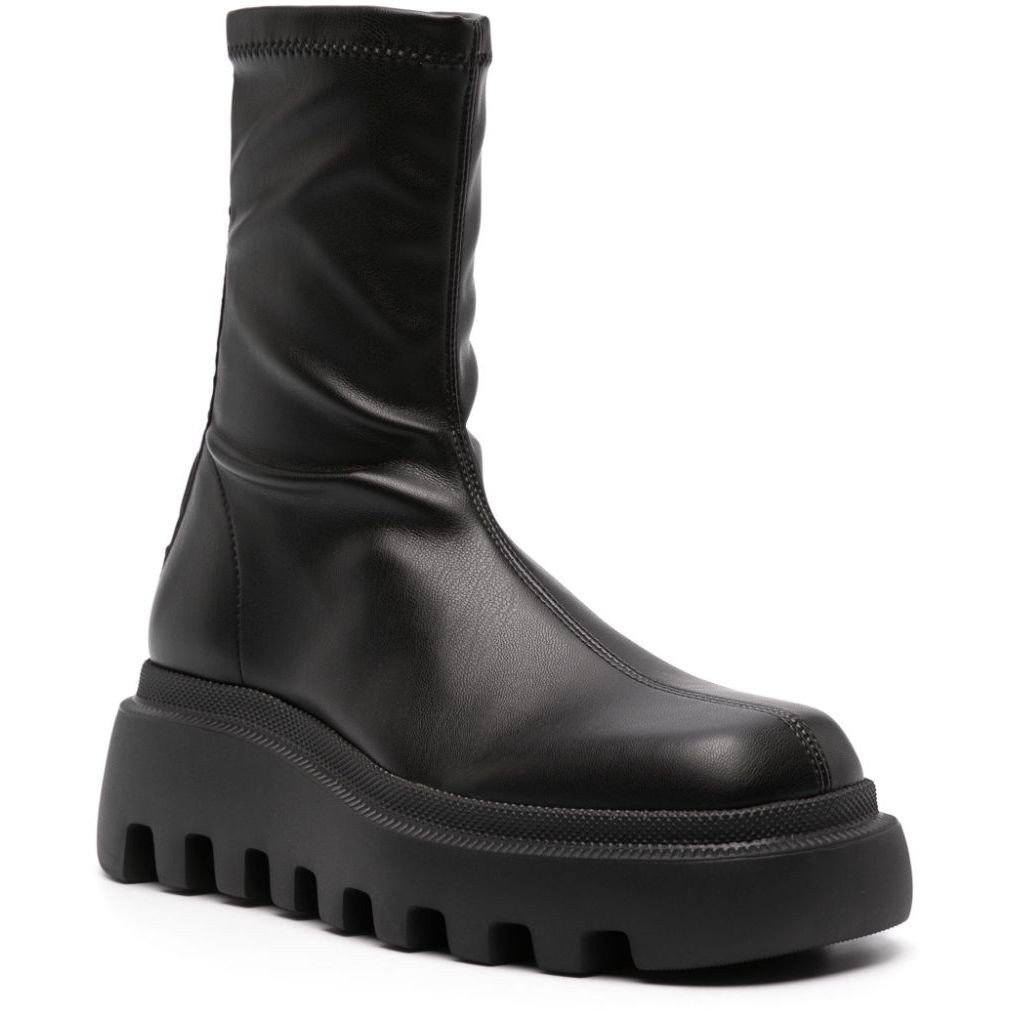 VIC MATIE Aulinukai moterims, Juoda, Saudi bootie 2