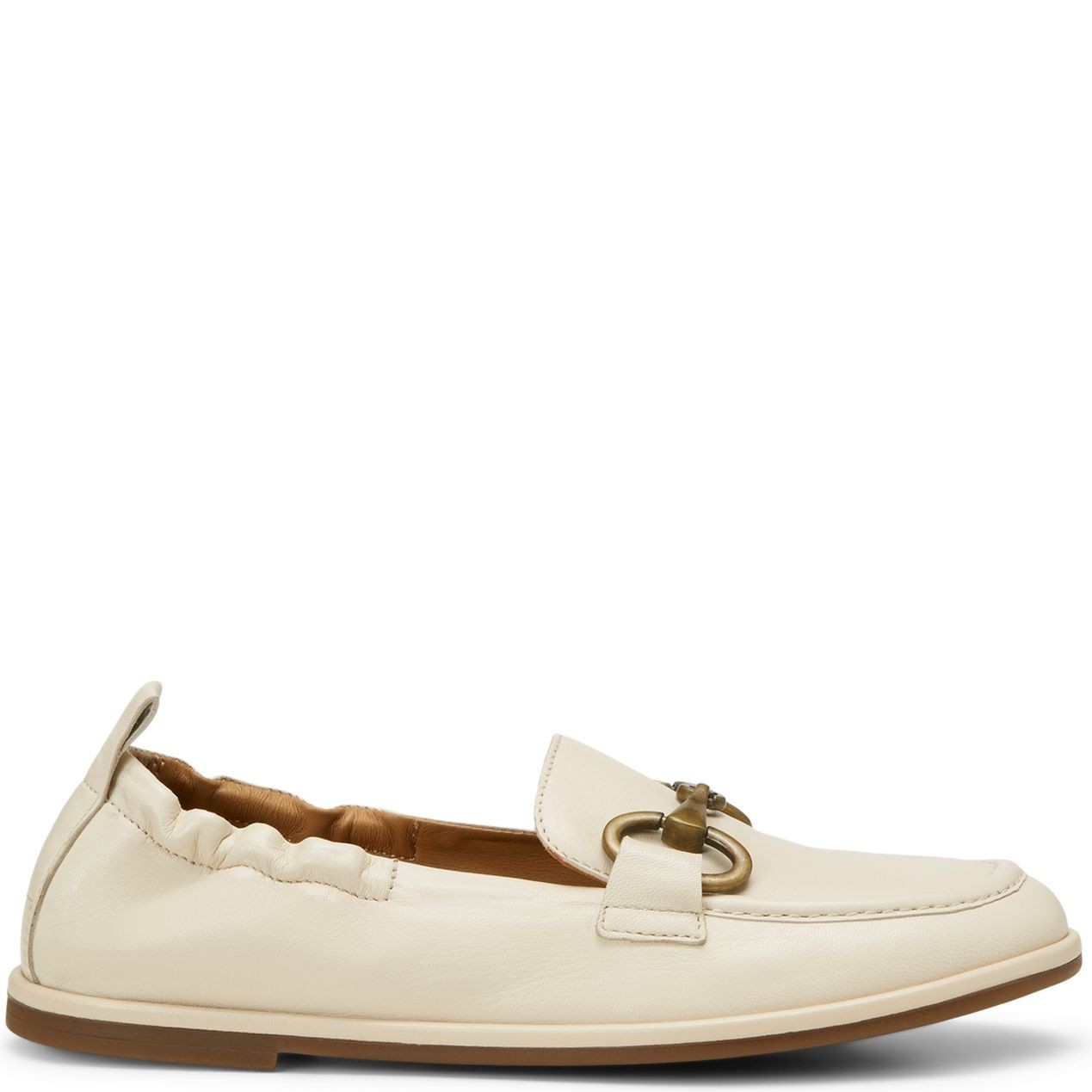 MARC O'POLO Loaferiai moterims, Smėlio, Mod. Alva 4A Loafer 2