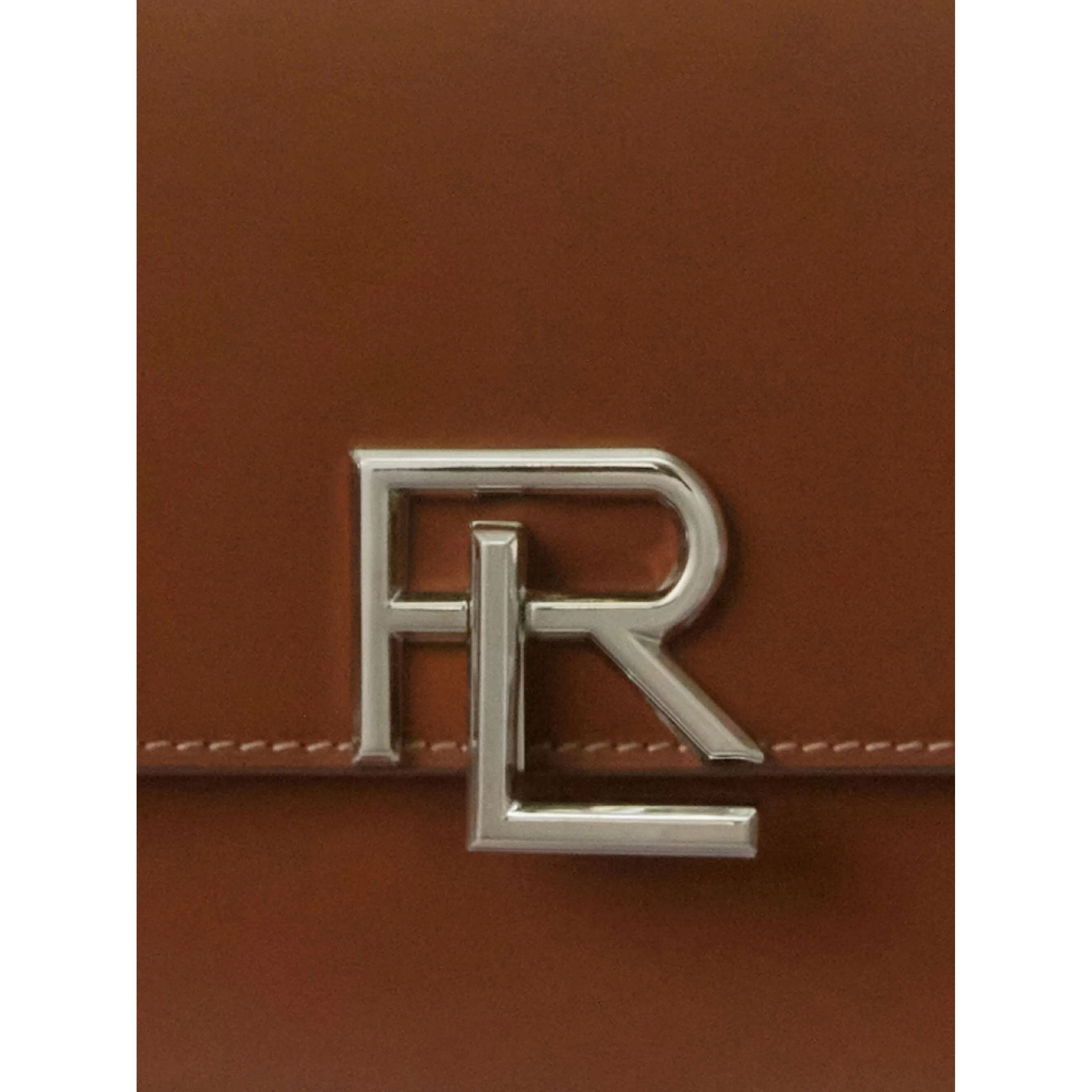 RALPH LAUREN Rankinė per petį moterims, Auksinė, Rl crossbody small 4