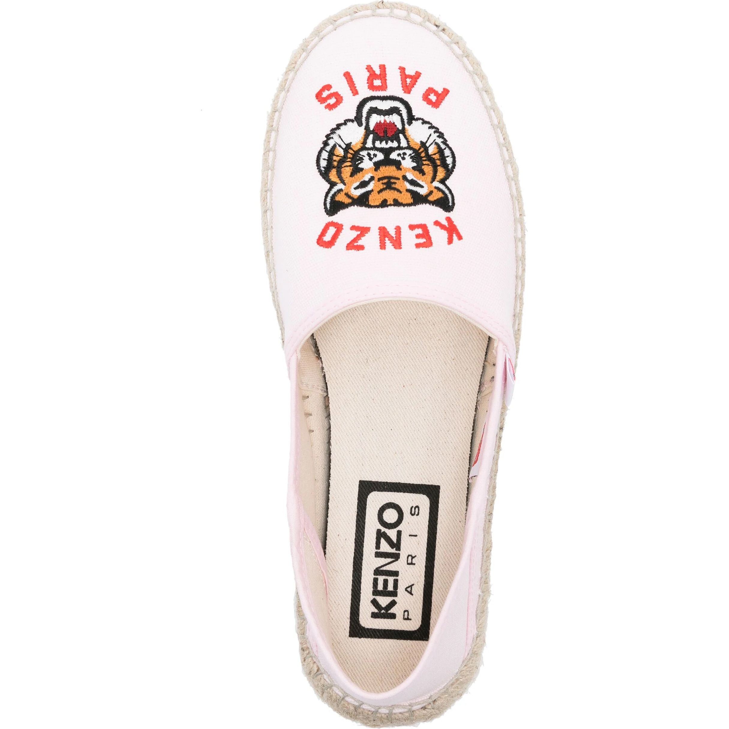 KENZO Espadrilės moterims, Rožinė, Kenzo espadrille slip-on spe 4