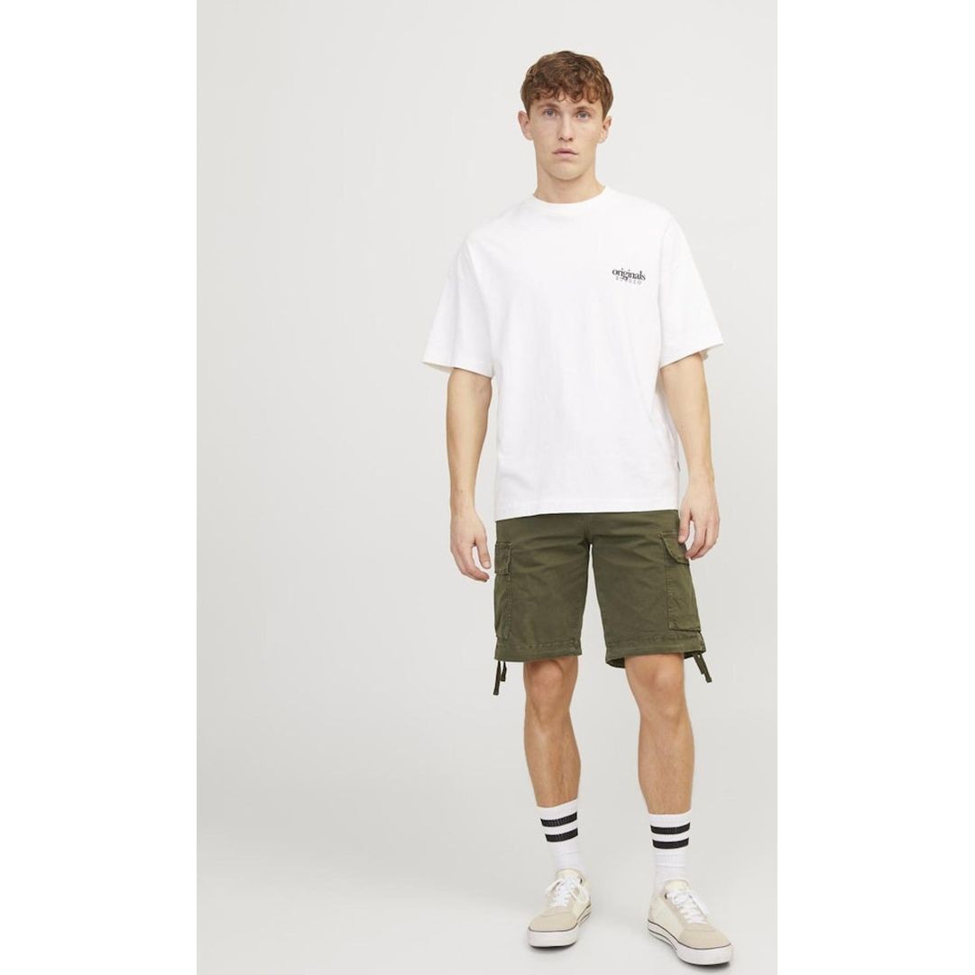 JACK & JONES Šortai vyrams, Žalia, Jpstcole shorts 5
