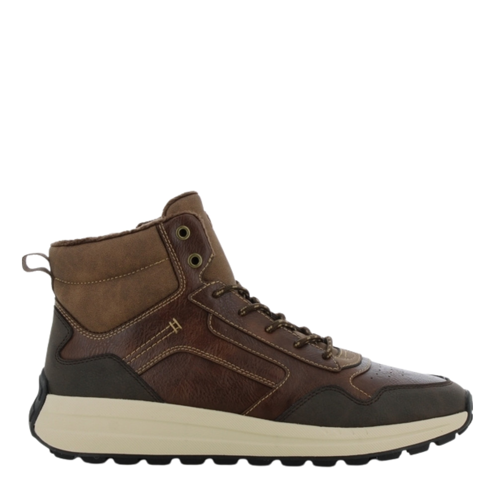 CORTINA Aulinukai vyrams, Ruda, Men Casual Sneakers High 1