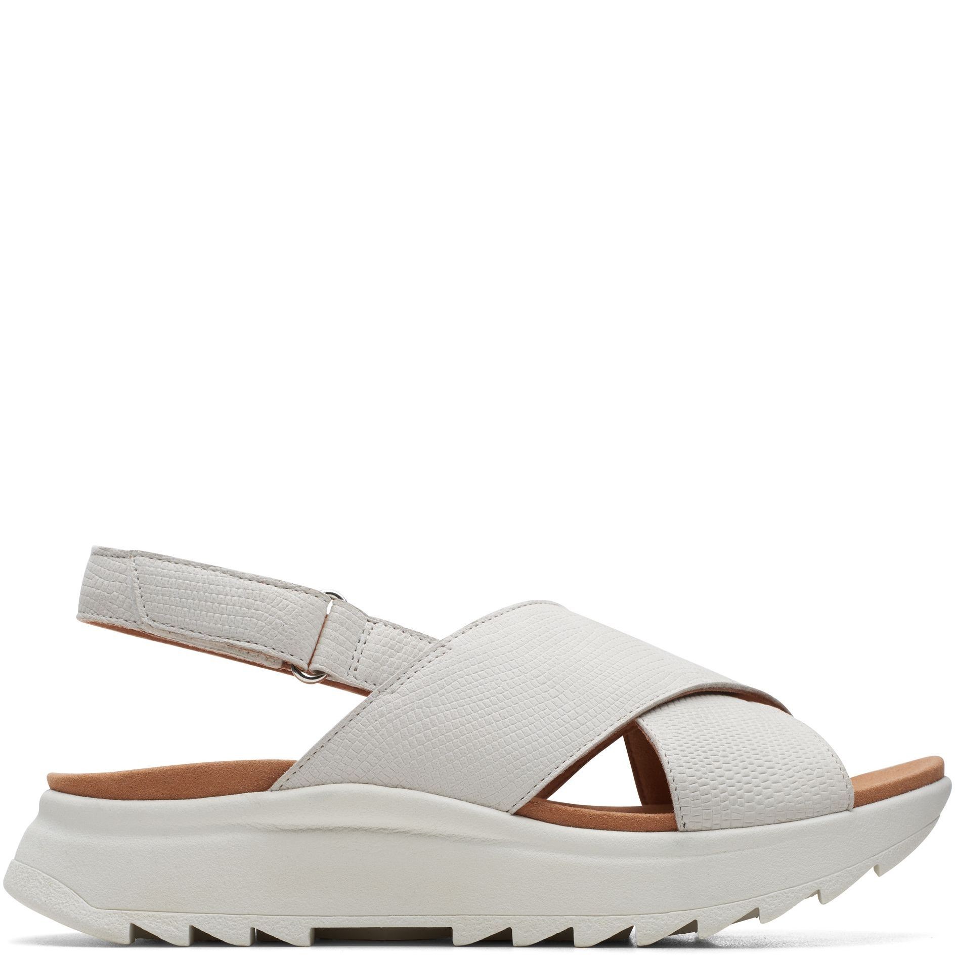 CLARKS Basutės moterims, Balta, DashLite Wish Sandals 2