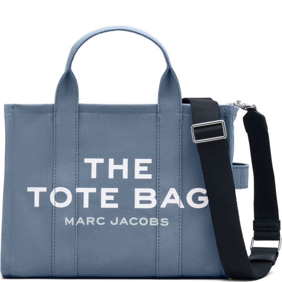 MARC JACOBS Pirkinių krepšys moterims, Mėlyna, The medium tote 1