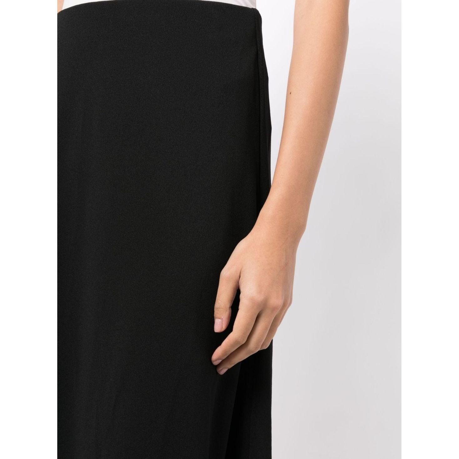 VINCE Maxi sijonas moterims, Juoda, Crepe skirt 4