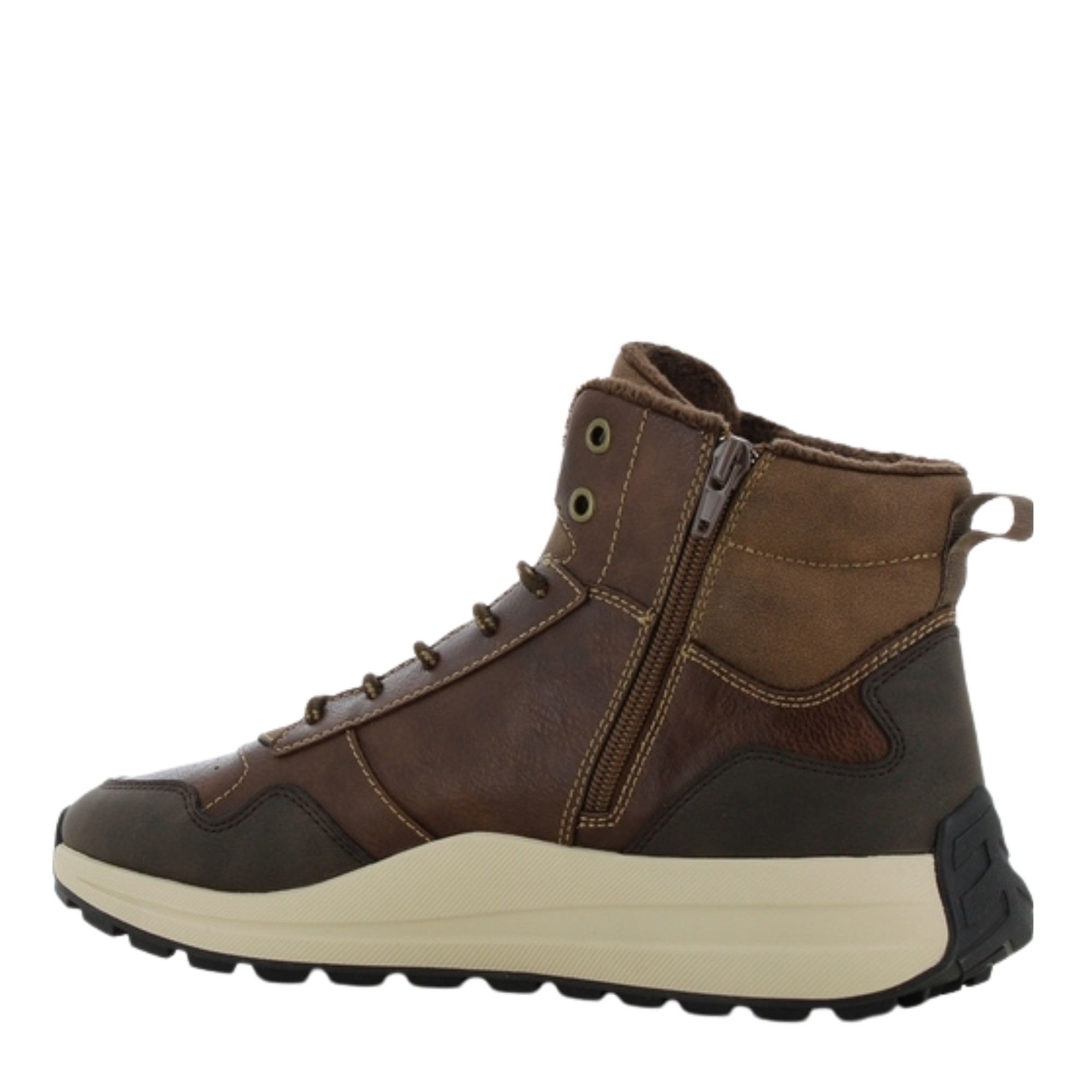 CORTINA Aulinukai vyrams, Ruda, Men Casual Sneakers High 3