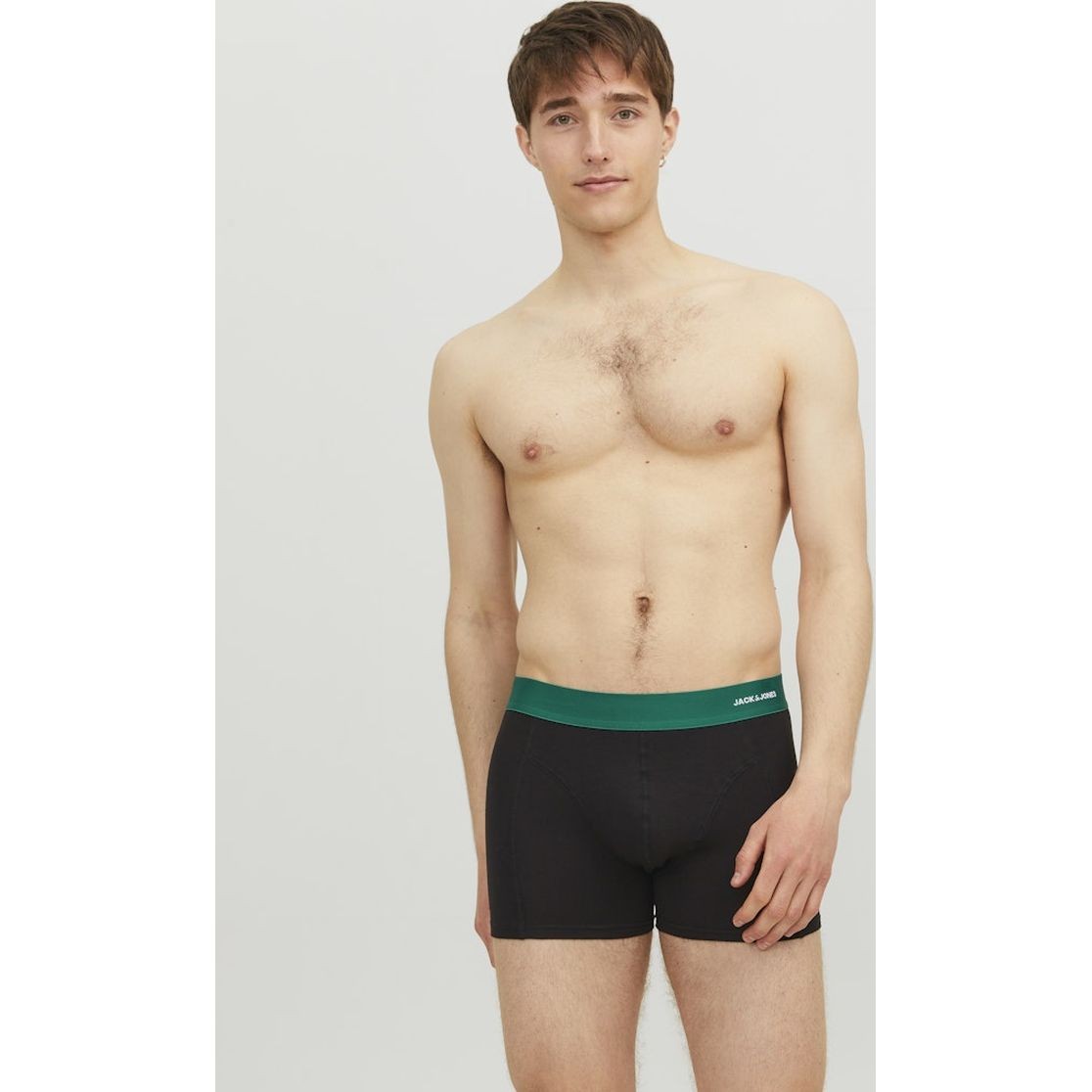 JACK & JONES Ilginti apatiniai vyrams, Juoda, JACLUCAS BAMBOO TRUN 7
