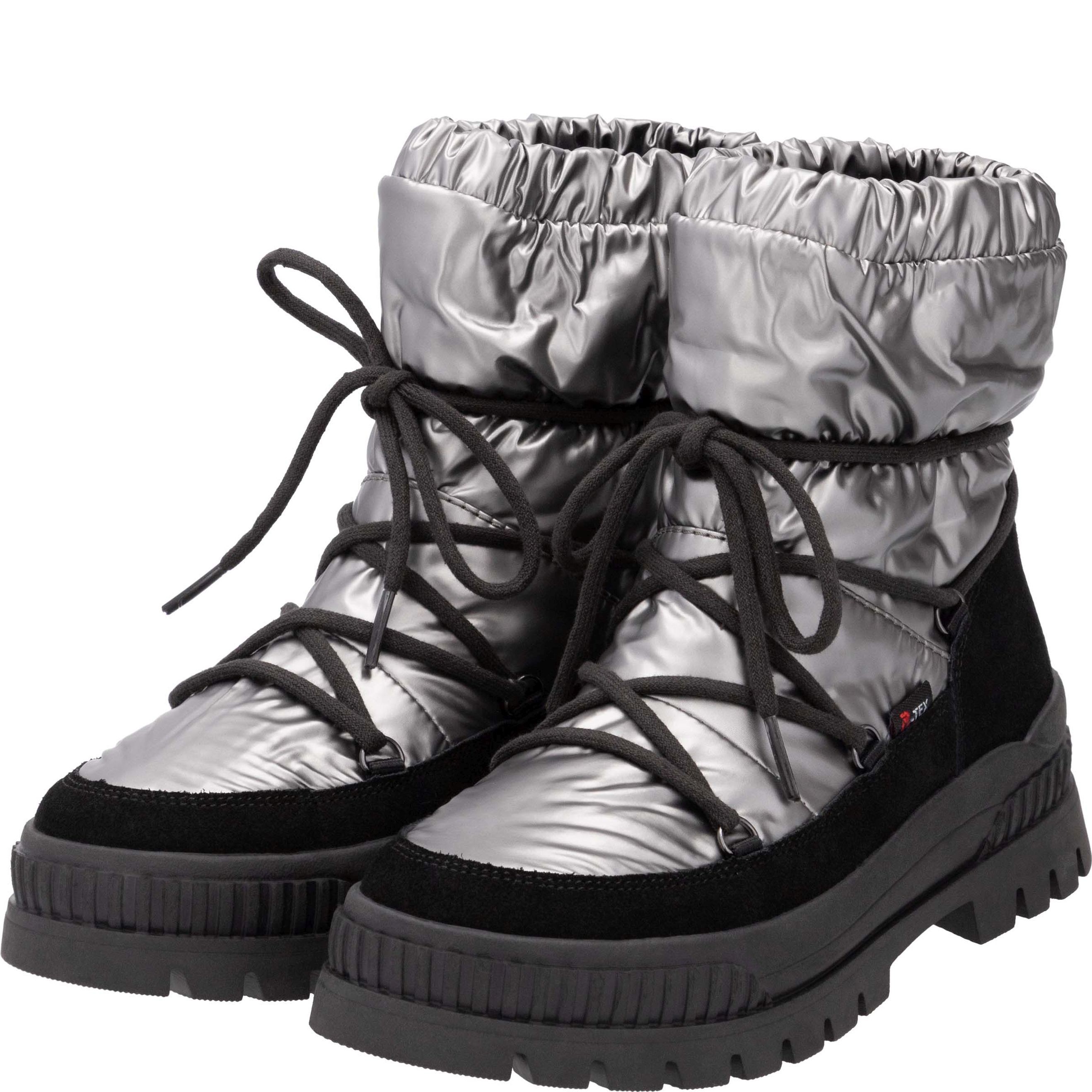 RIEKER EVOLUTION Aulinukai moterims, Pilka, Ladies mid height boots 9