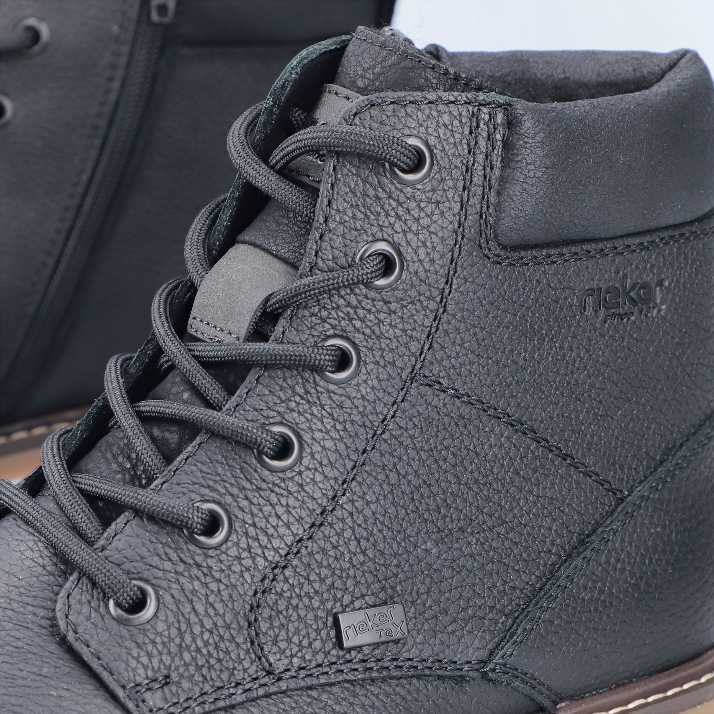 RIEKER Aulinukai vyrams, Juoda, Men's boots 4