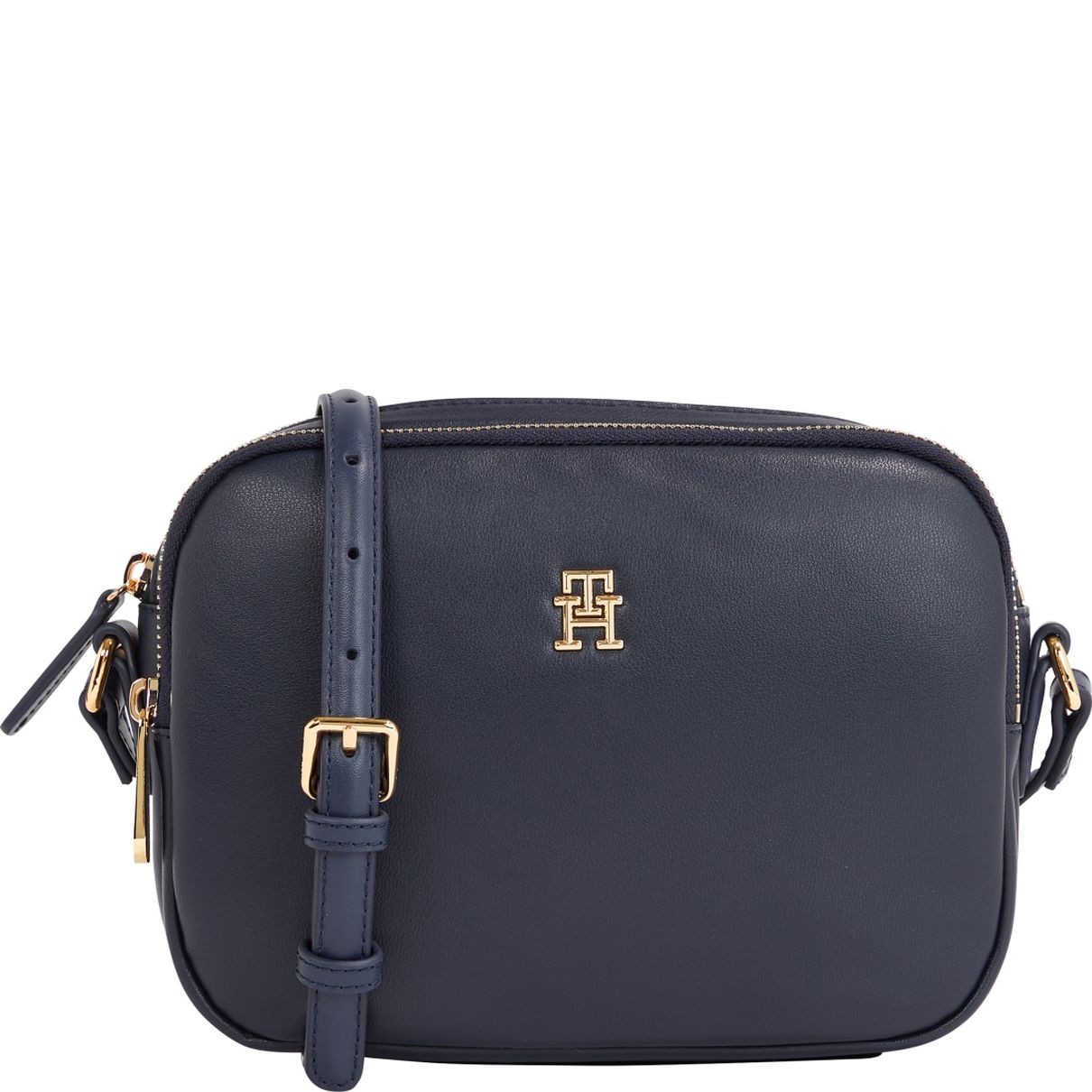 TOMMY HILFIGER Rankinė per petį moterims, Mėlyna, Poppy plus crossover 1