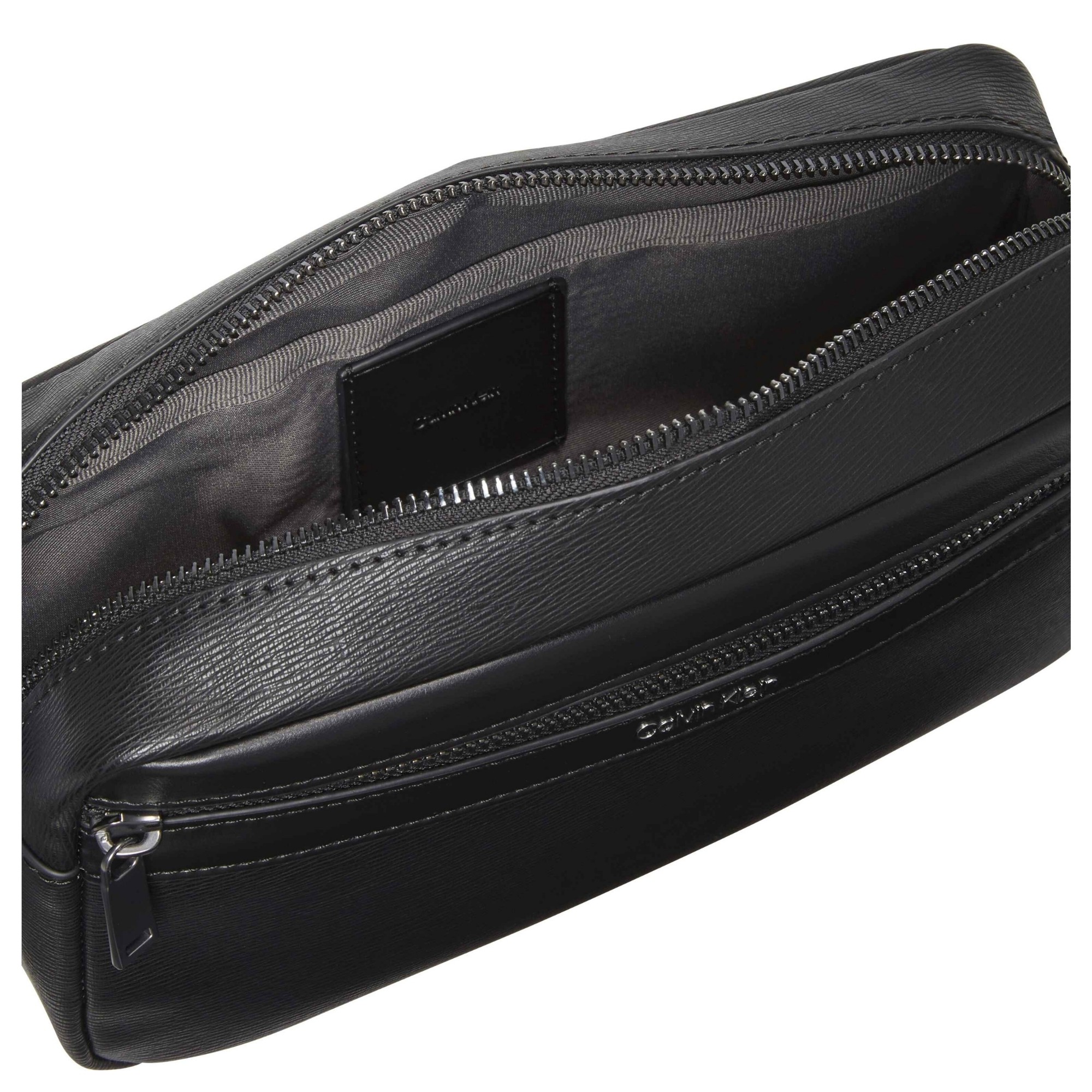 CALVIN KLEIN Rankinė per petį vyrams, Juoda, zip camera bag 4