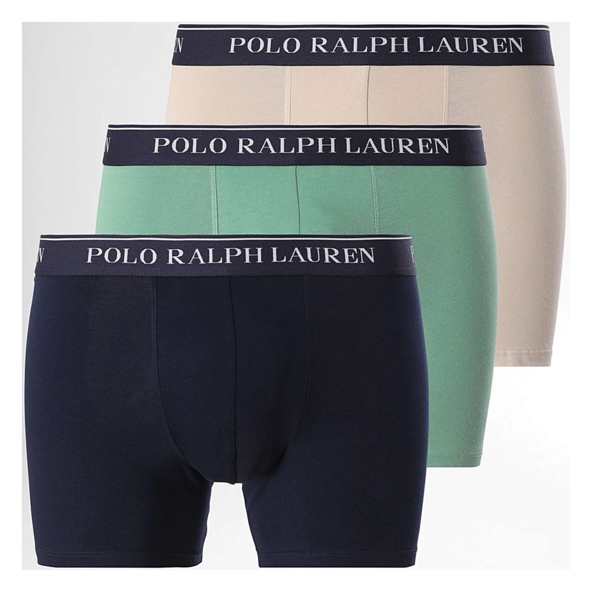 POLO RALPH LAUREN Ilginti apatiniai vyrams, Marga, Boxer brief 3 pack boxer brief 1