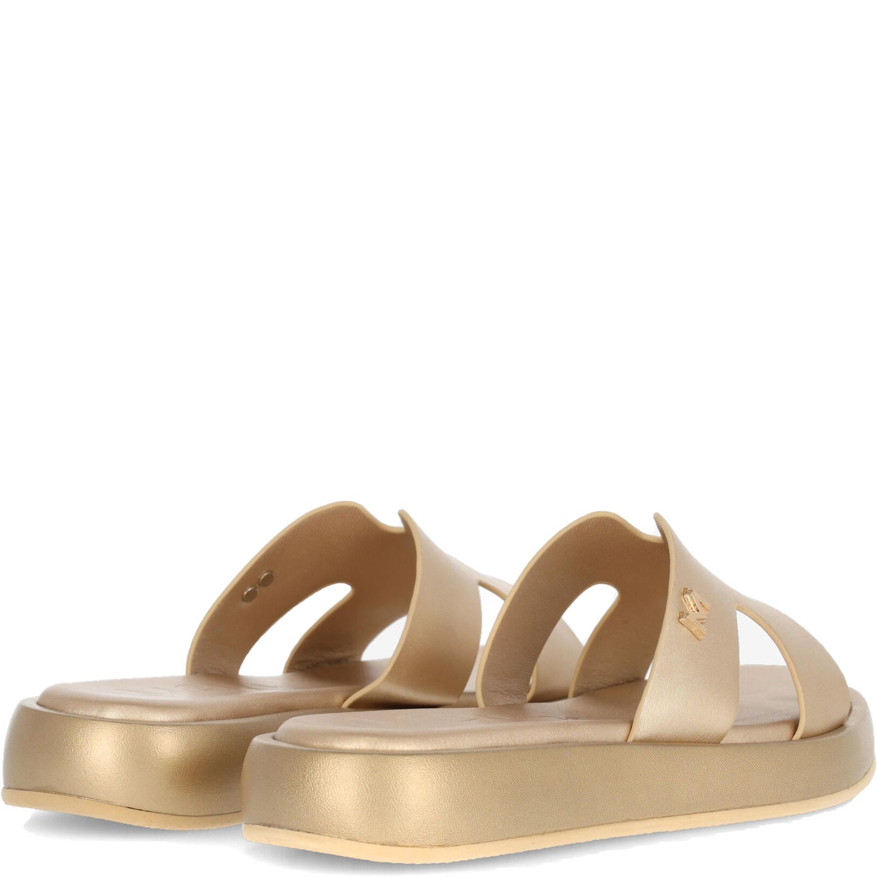 MEXX Šlepetės moterims, Auksinė, Lotus slippers 3