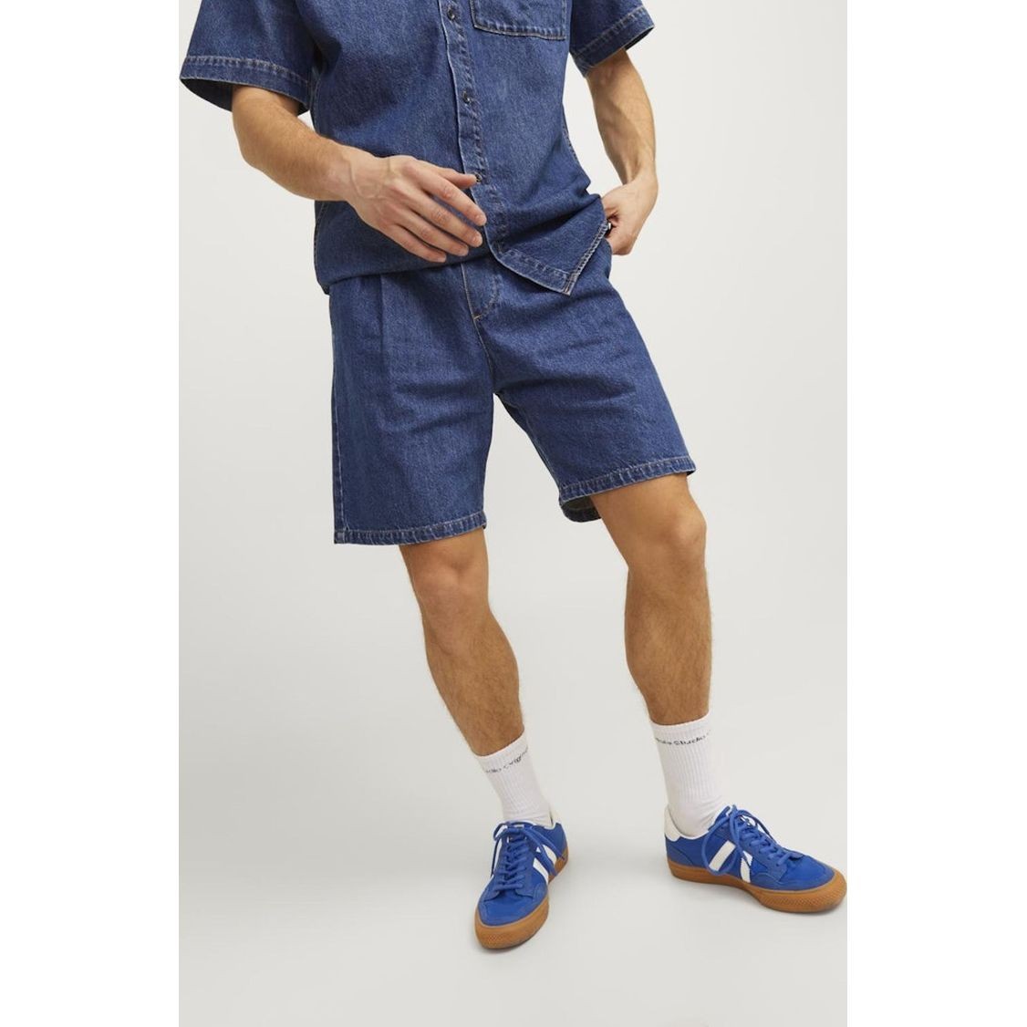 JACK & JONES Šortai vyrams, Mėlyna, Jjitony shorts 8