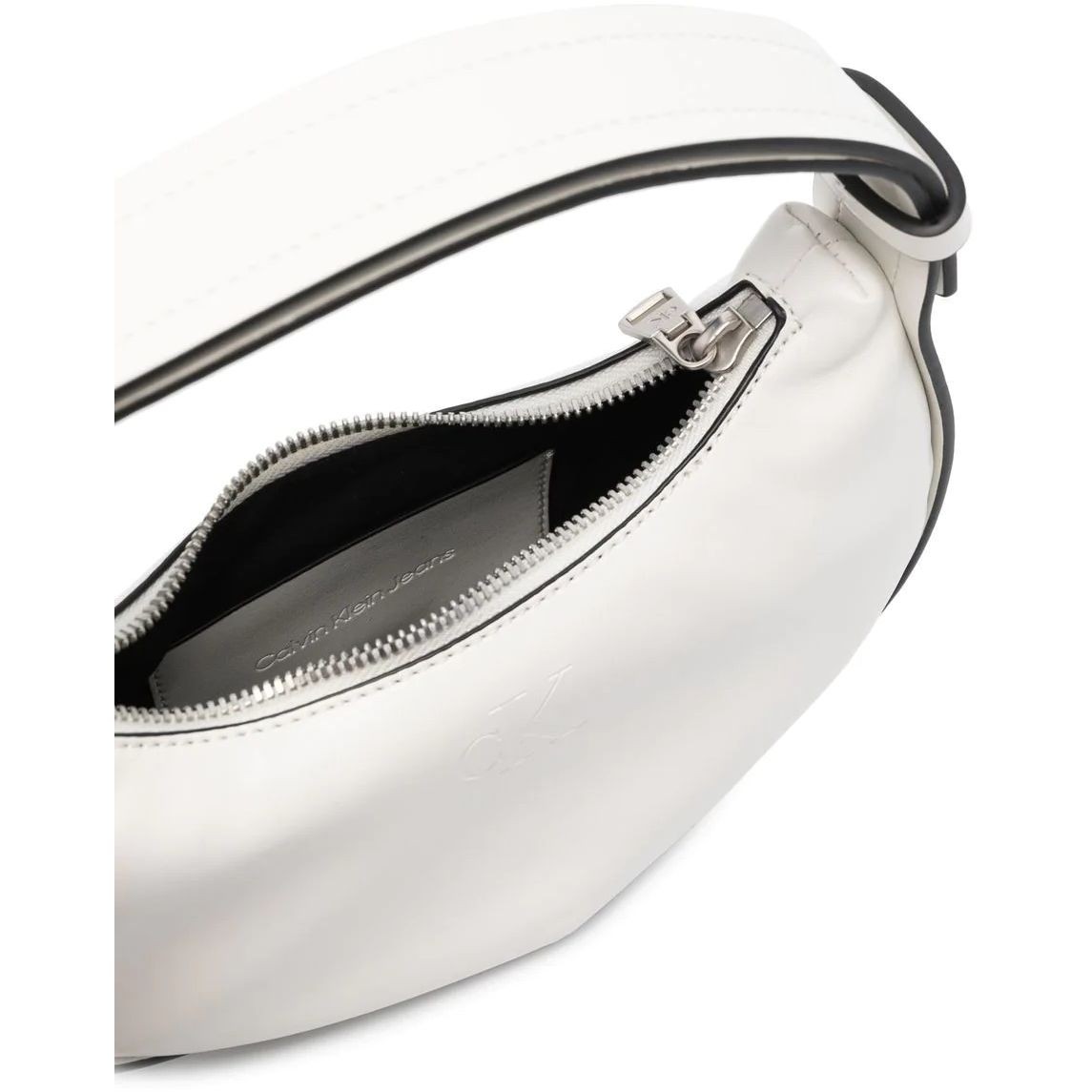 CALVIN KLEIN JEANS Rankinė per petį moterims, Smėlio, CRESCENT PU 3