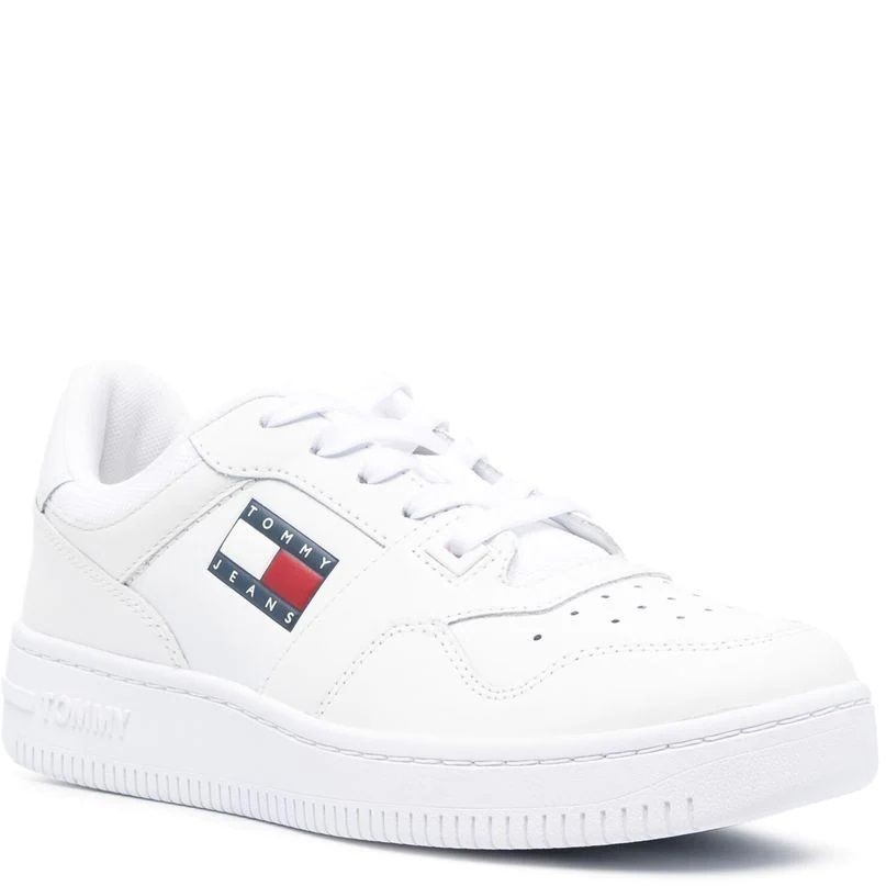 TOMMY JEANS Bateliai - moterims, Balta, RETRO BASKET SHOES 2