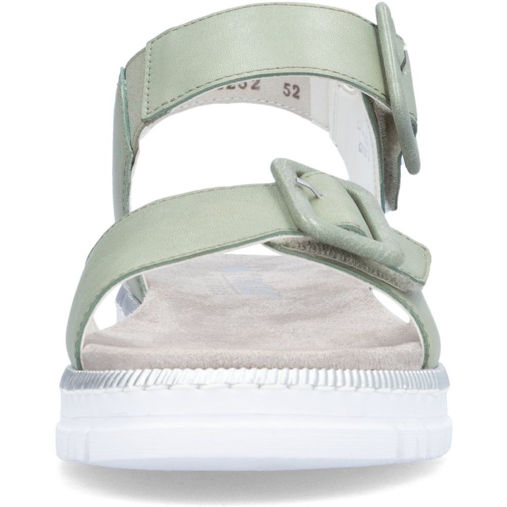 RIEKER Basutės moterims, Žalia, SANDALS 8