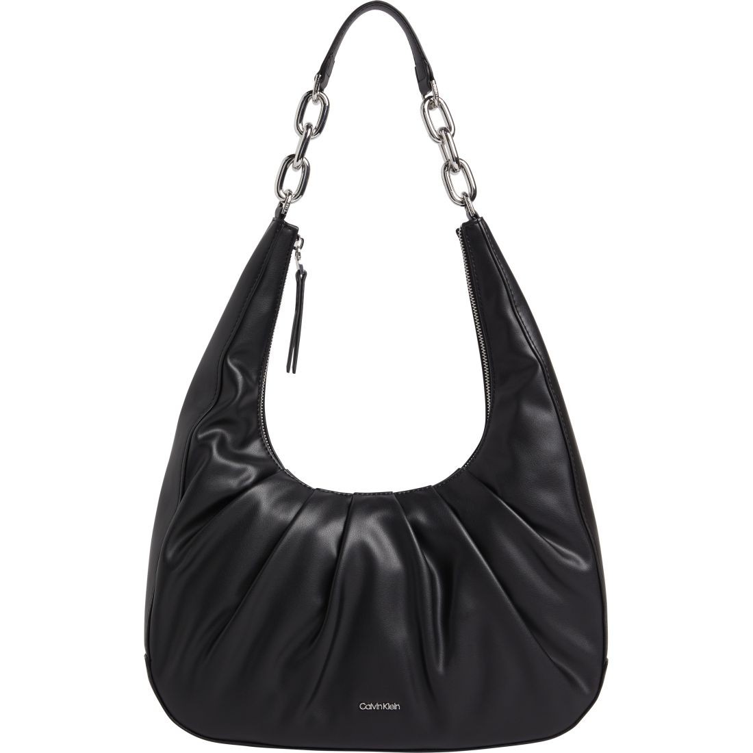 CALVIN KLEIN Rankinė per petį moterims, Juoda, Soft shoulder bag 1