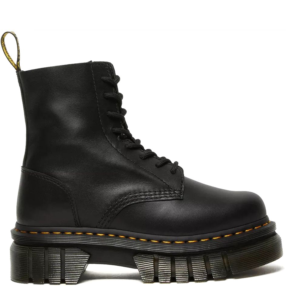 DR. MARTENS Aulinukai moterims, Juoda, Audrick 8-Eye Lux Booties 2