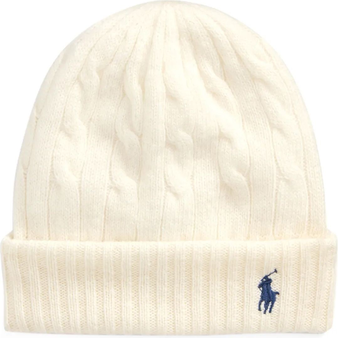 POLO RALPH LAUREN Skrybėlė moterims, Smėlio, Hat 1