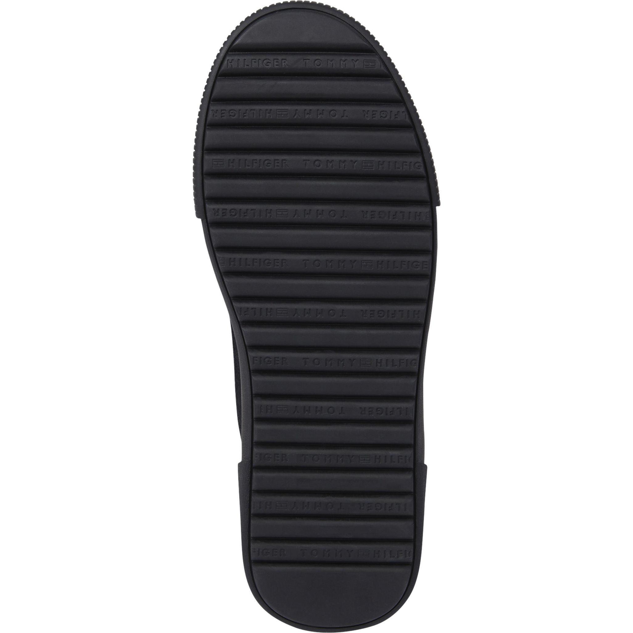 TOMMY HILFIGER Pašiltinti aulinukai moterims, Juoda, Vulc winter sneaker 5