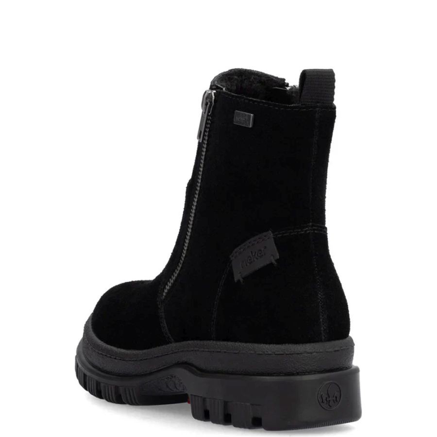 RIEKER Aulinukai moterims, Juoda, Booties 3