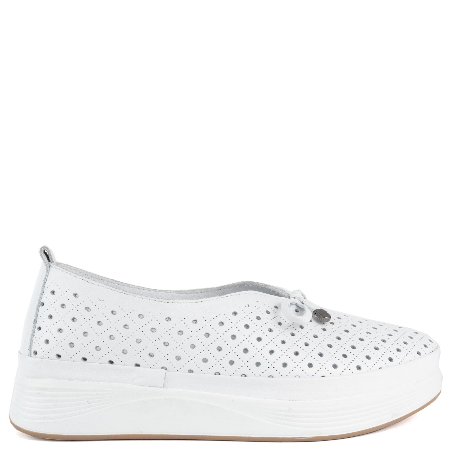 LA CONTE Balerinos moterims, Balta, Ballerinas 2