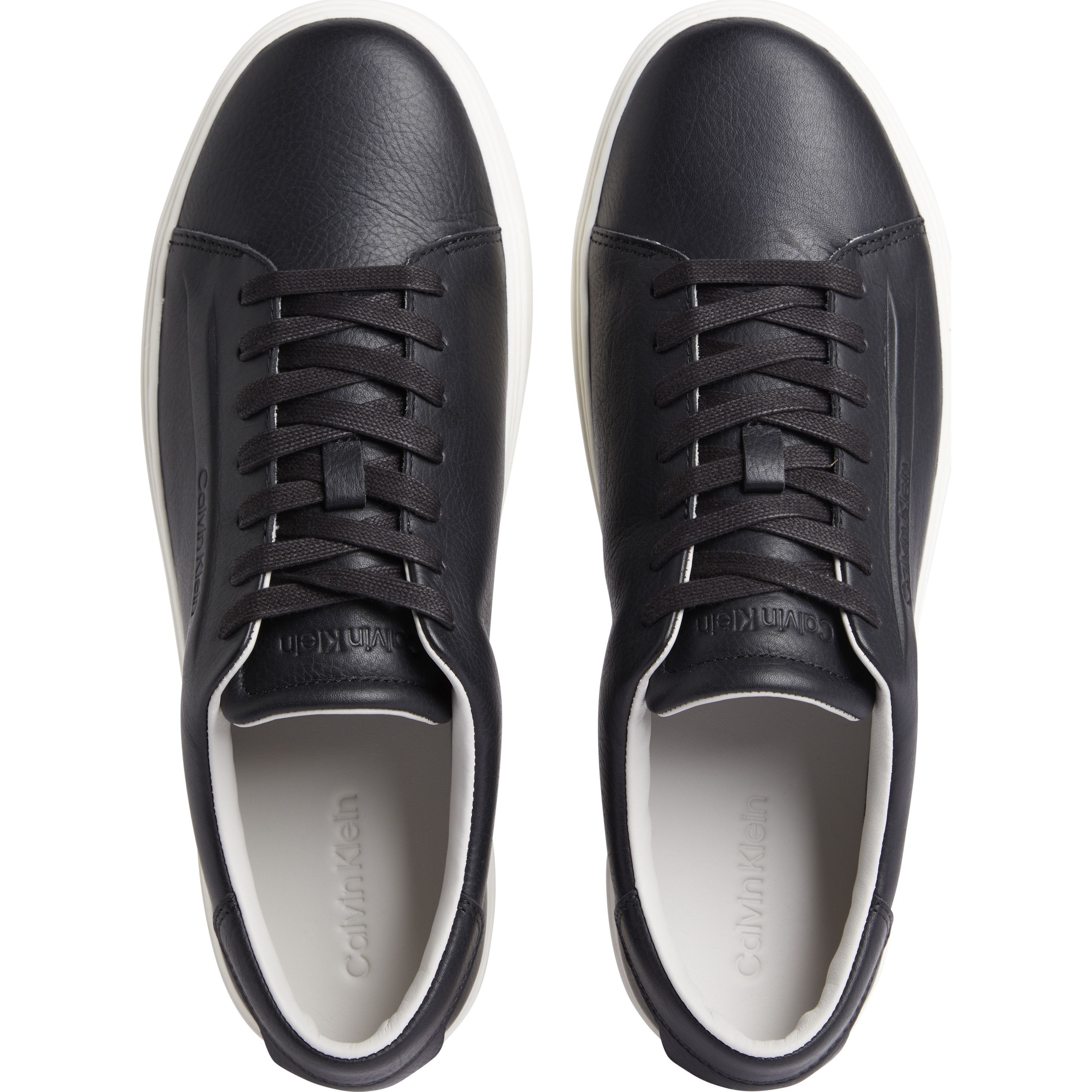 CALVIN KLEIN Laisvalaikio bateliai vyrams, Juoda, Low top lace up leisure 3