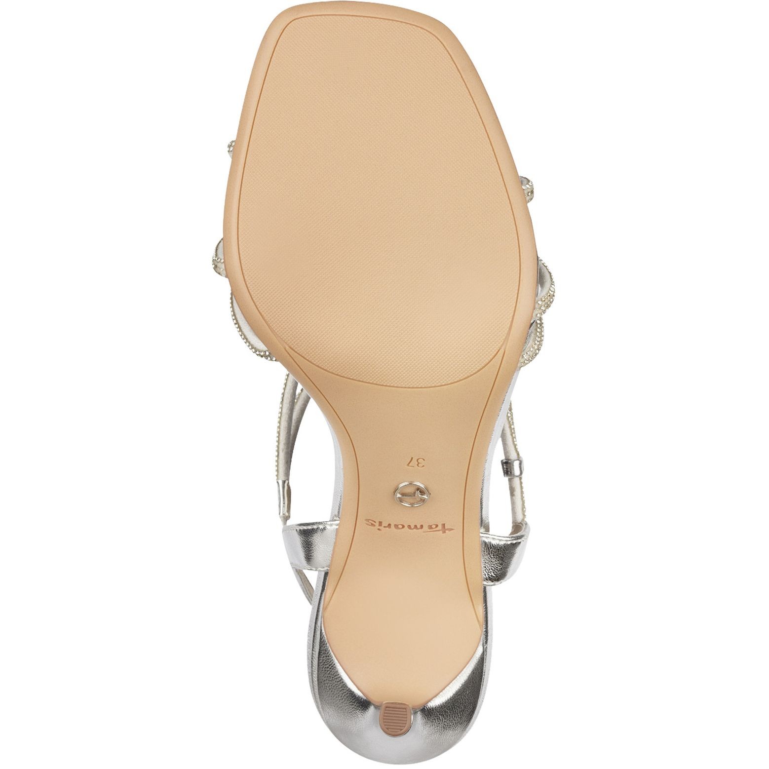 TAMARIS Basutės moterims, Sidabrinė, Sandals 5