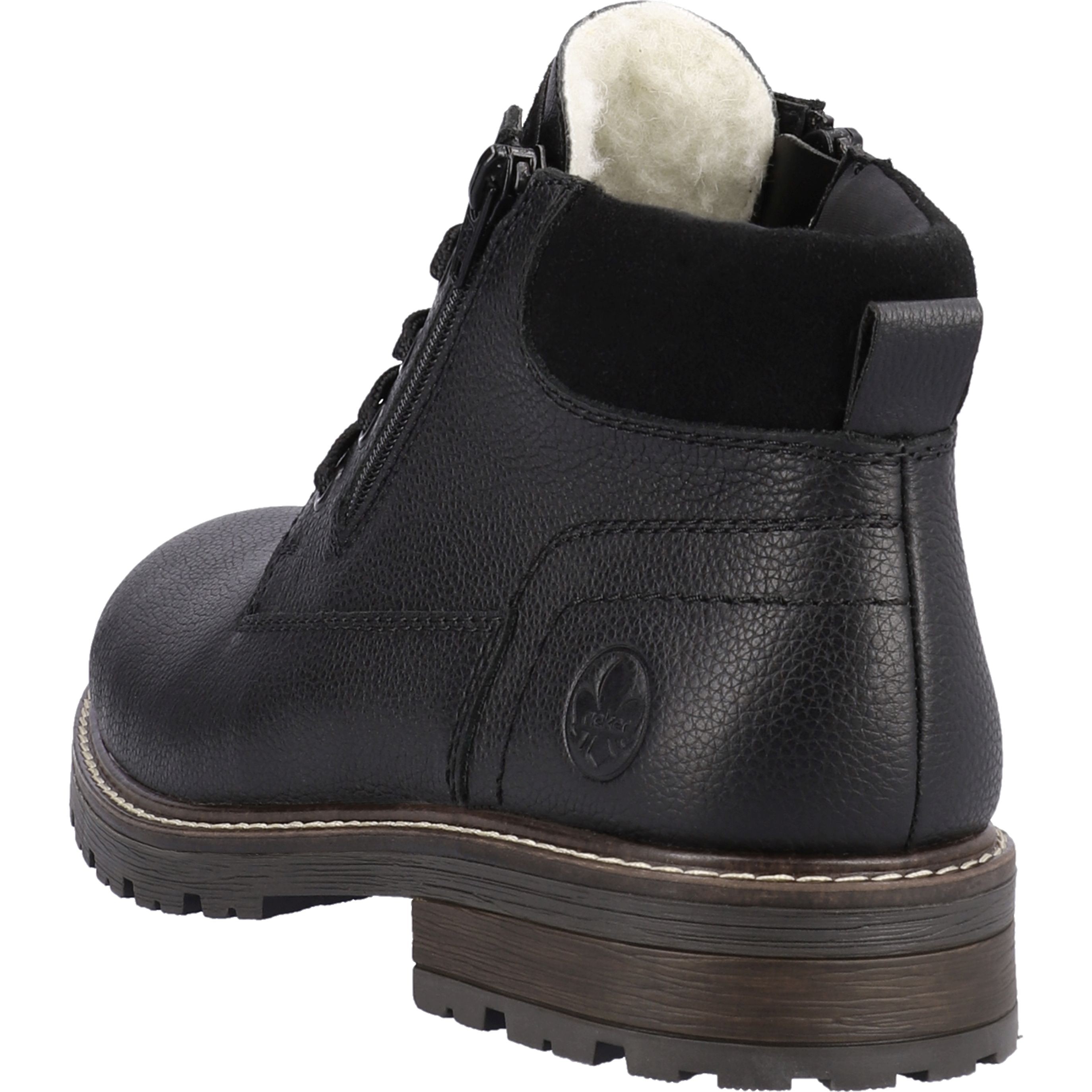 RIEKER Aulinukai vyrams, Juoda, BOOTIES 6